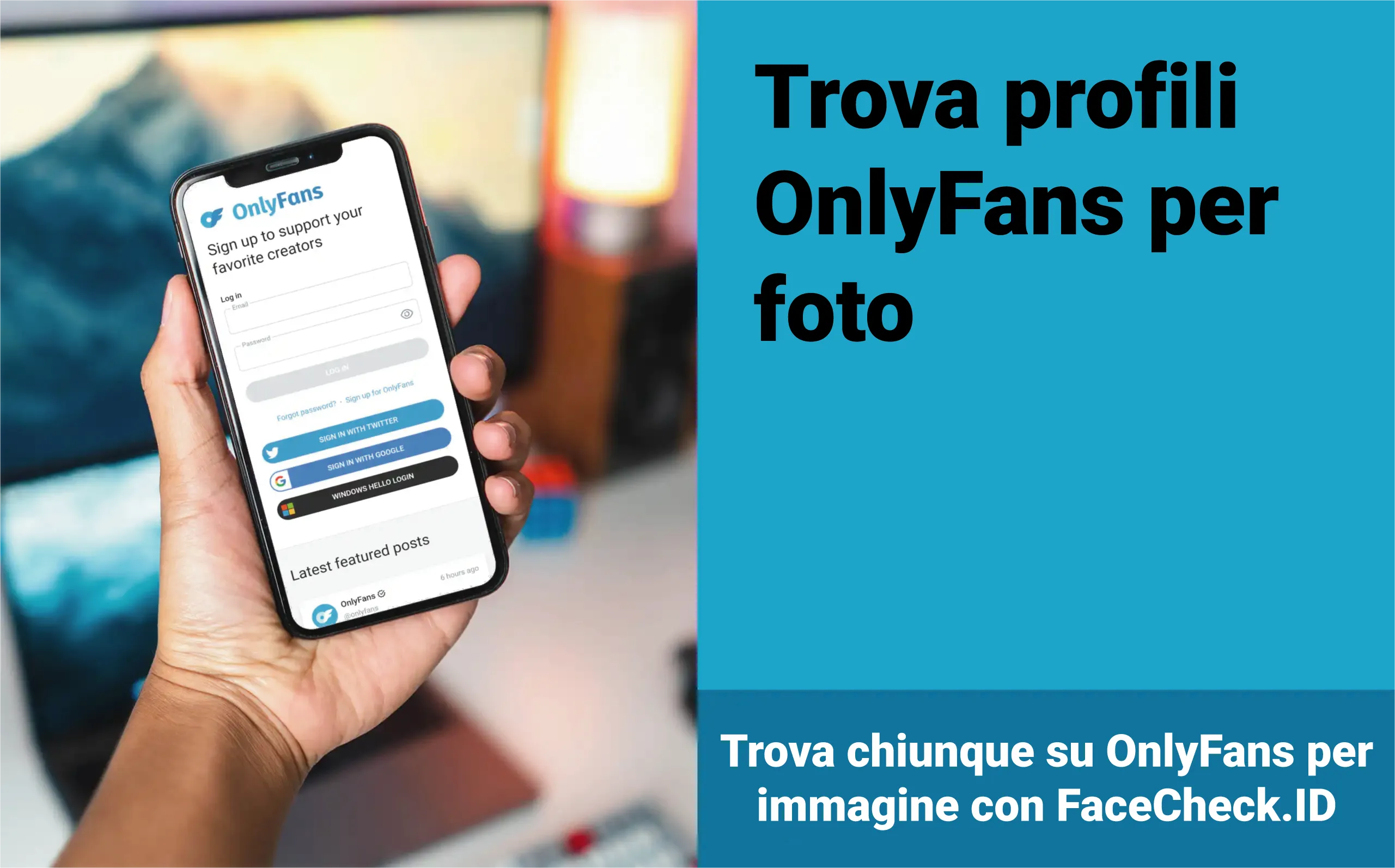 come fare una ricerca inversa delle immagini su OnlyFans