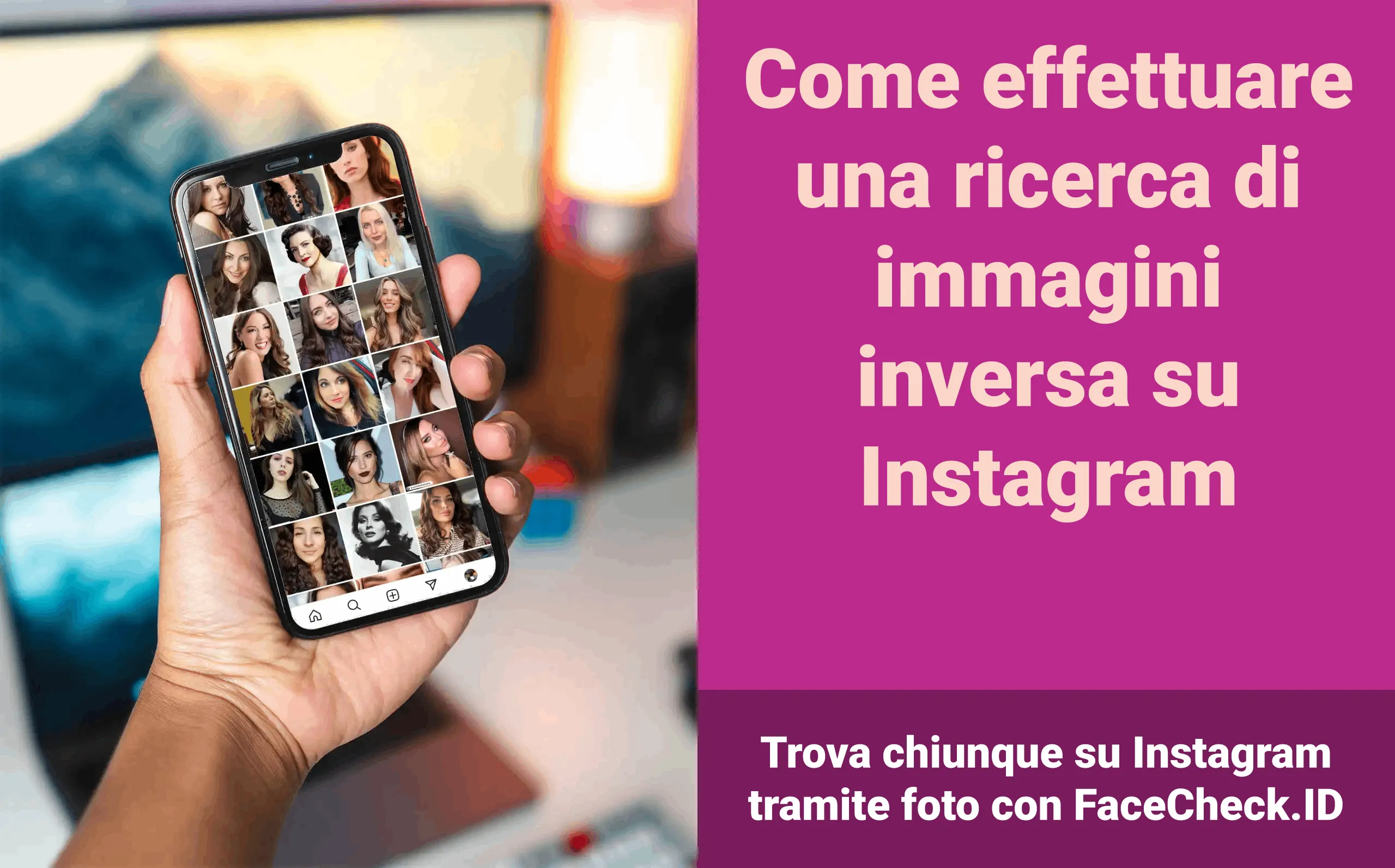come fare la ricerca inversa di immagini su Instagram