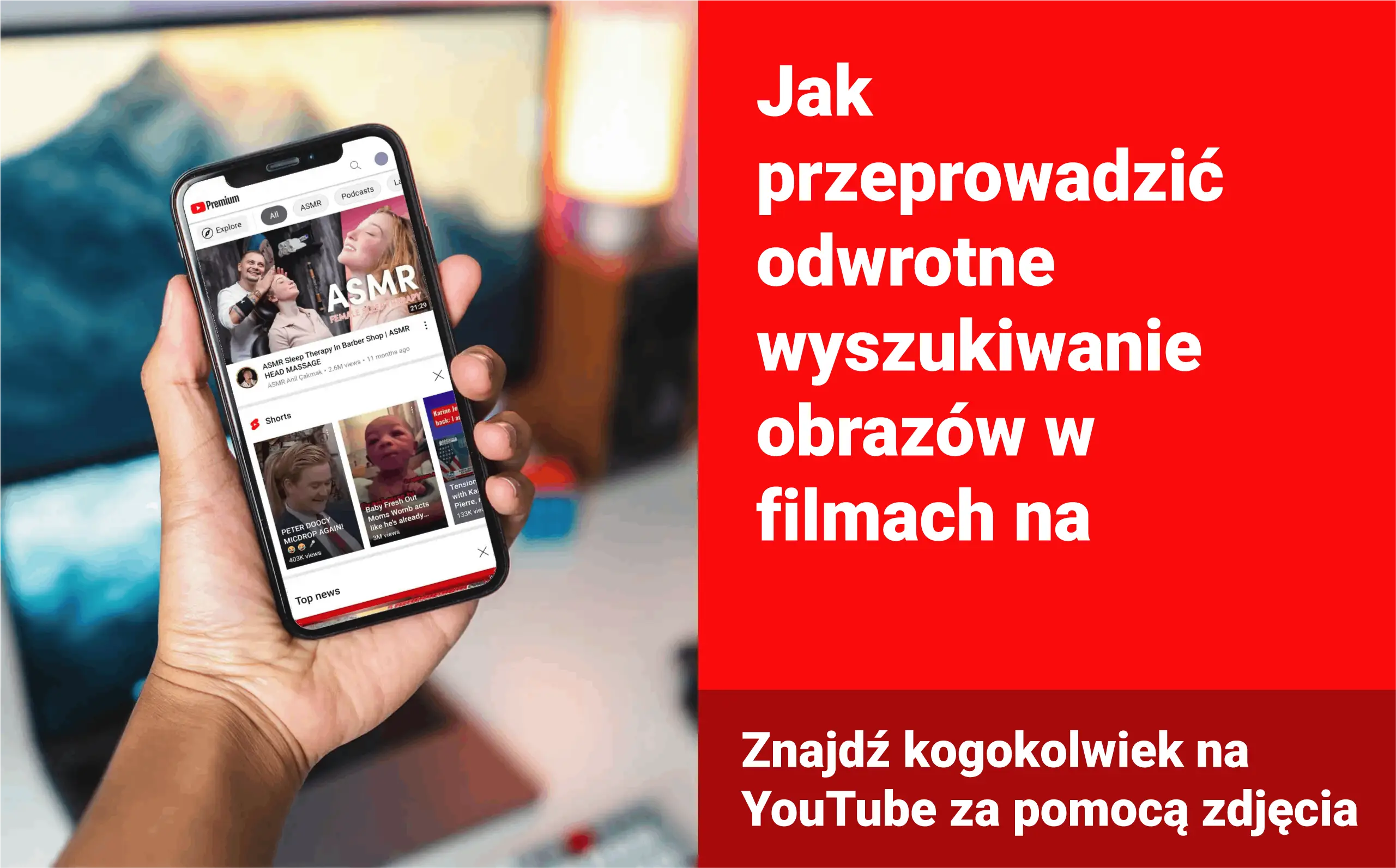 jak przeprowadzić odwrotną wyszukiwarkę obrazów na YouTube