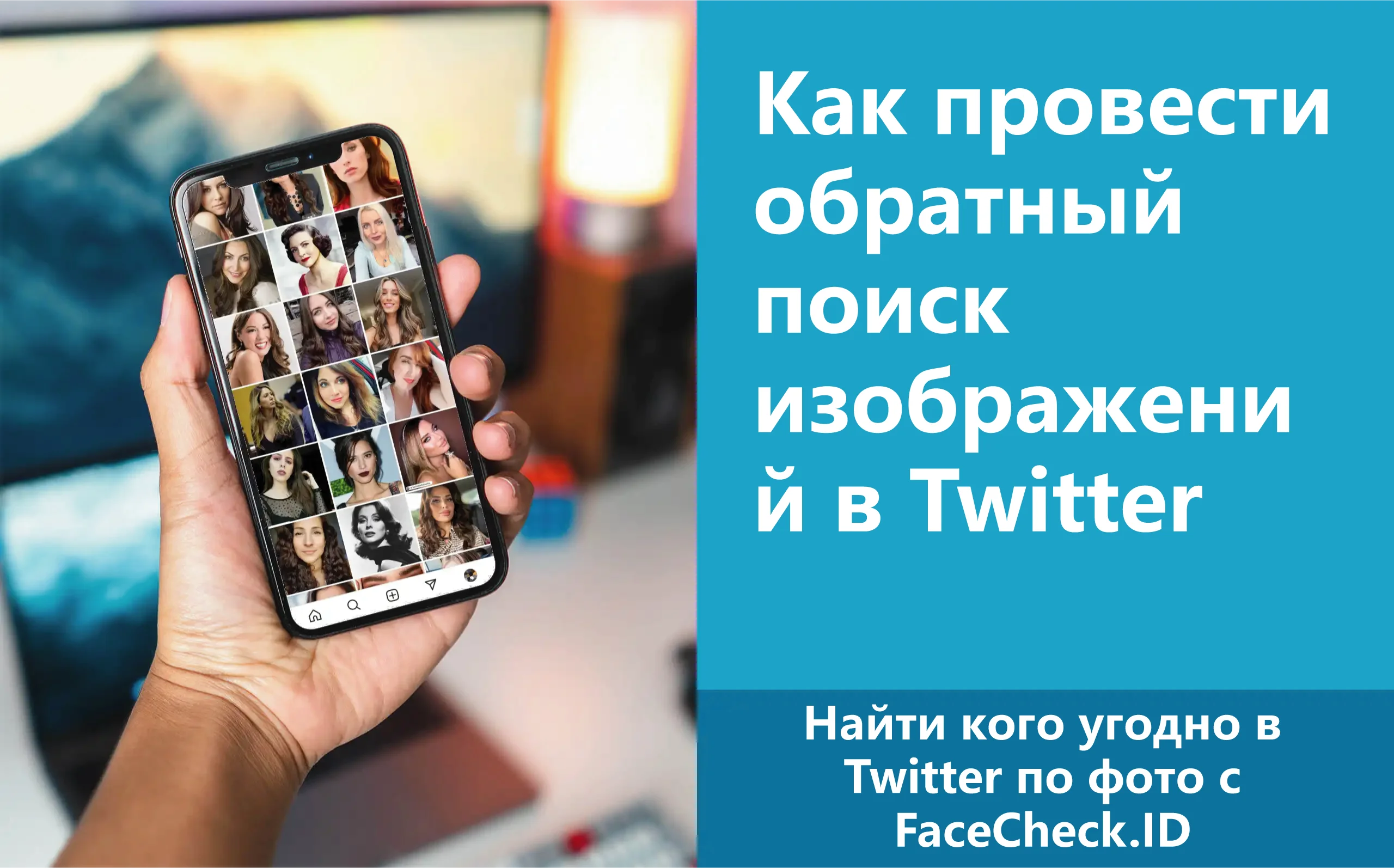 как искать обратное изображение в Twitter
