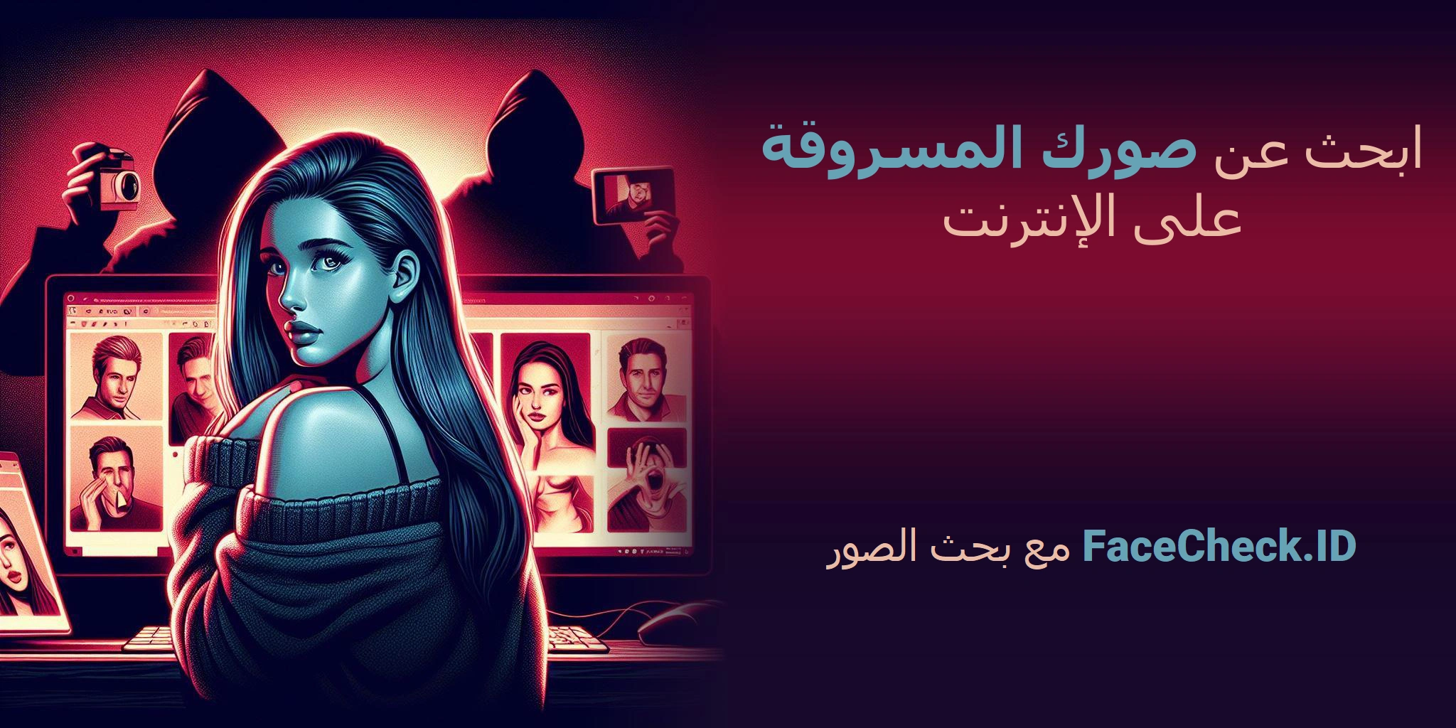 ابحث عن صورك المسروقة على الإنترنت - مع بحث الصور FaceCheck.ID
