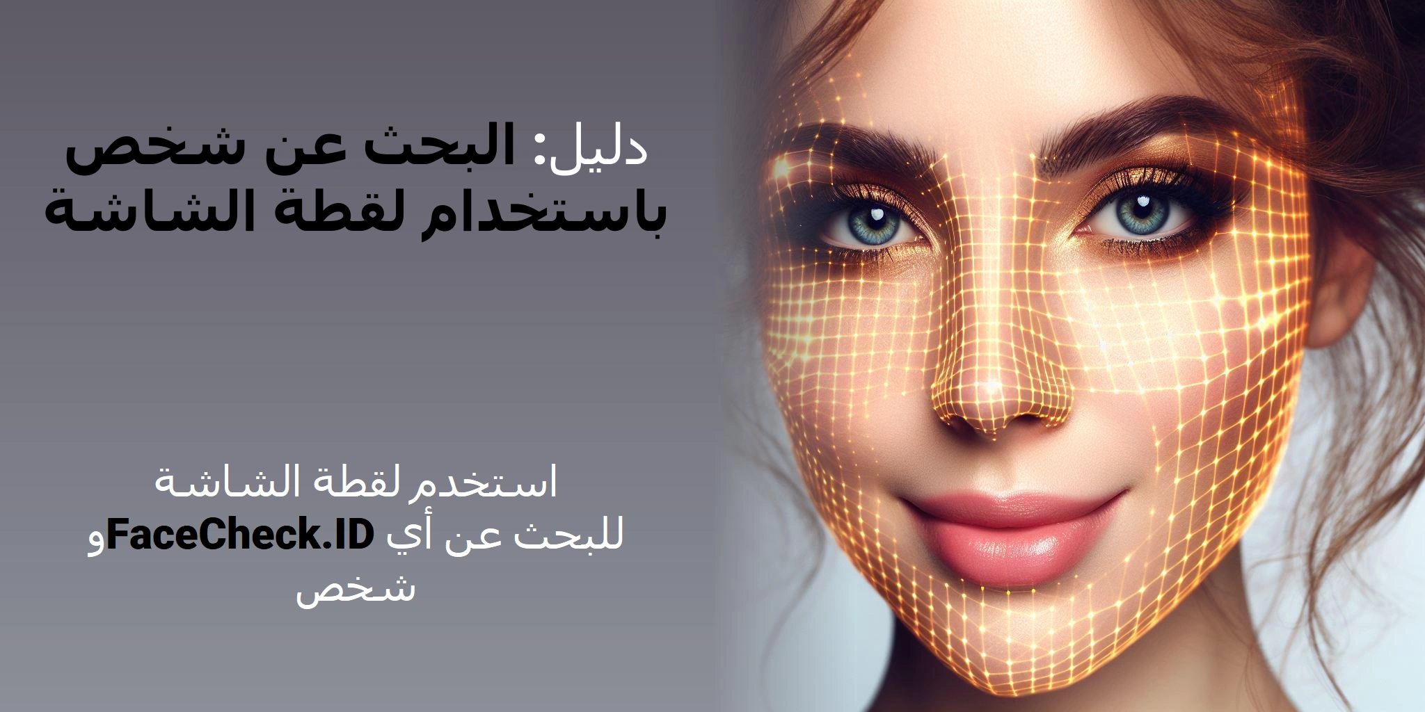 دليل: البحث عن شخص باستخدام لقطة الشاشة - استخدم لقطة الشاشة وFaceCheck.ID للبحث عن أي شخص