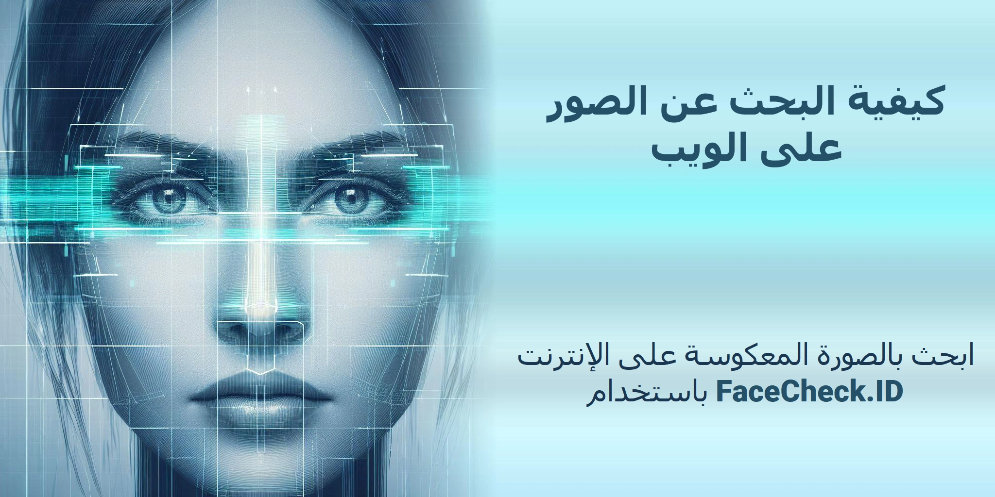 كيفية البحث عن الصور على الويب ابحث بالصورة المعكوسة على الإنترنت باستخدام FaceCheck.ID