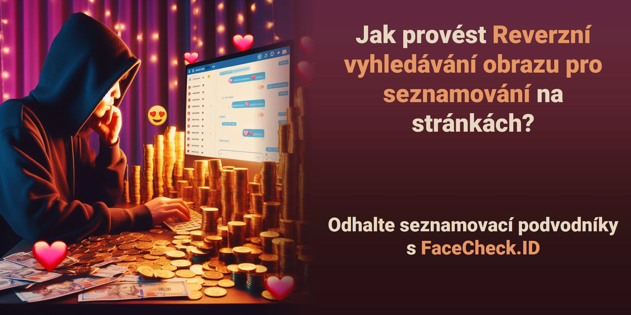 Jak provést Reverzní vyhledávání obrazu pro seznamování na stránkách? Odhalte seznamovací podvodníky s FaceCheck.ID