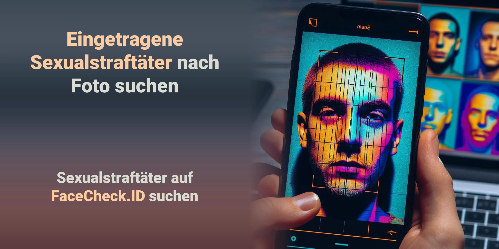 Eingetragene Sexualstraftäter nach Foto suchen Sexualstraftäter auf FaceCheck.ID suchen