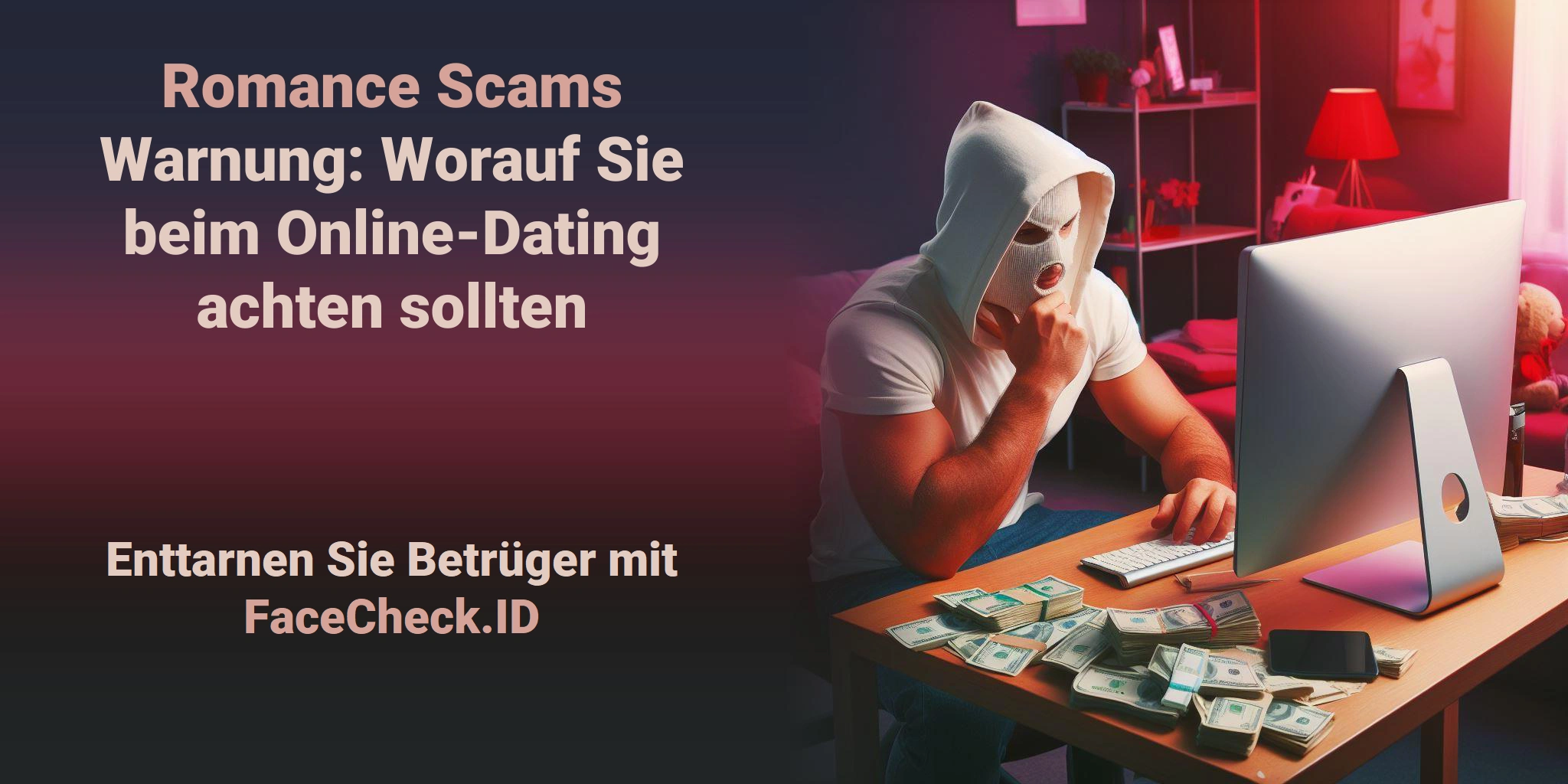 Romance Scams Warnung: Worauf Sie beim Online-Dating achten sollten Enttarnen Sie Betrüger mit FaceCheck.ID