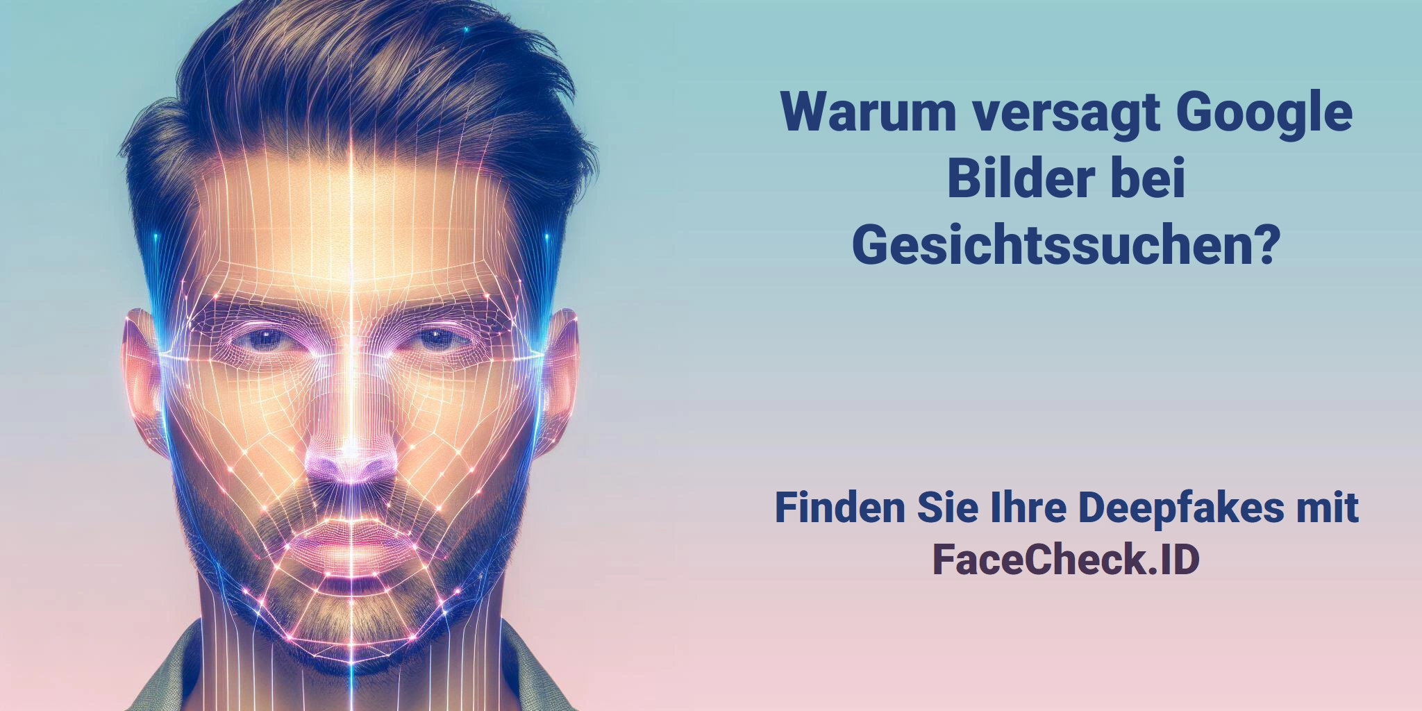Warum versagt Google Bilder bei Gesichtssuchen? Finden Sie Ihre Deepfakes mit FaceCheck.ID