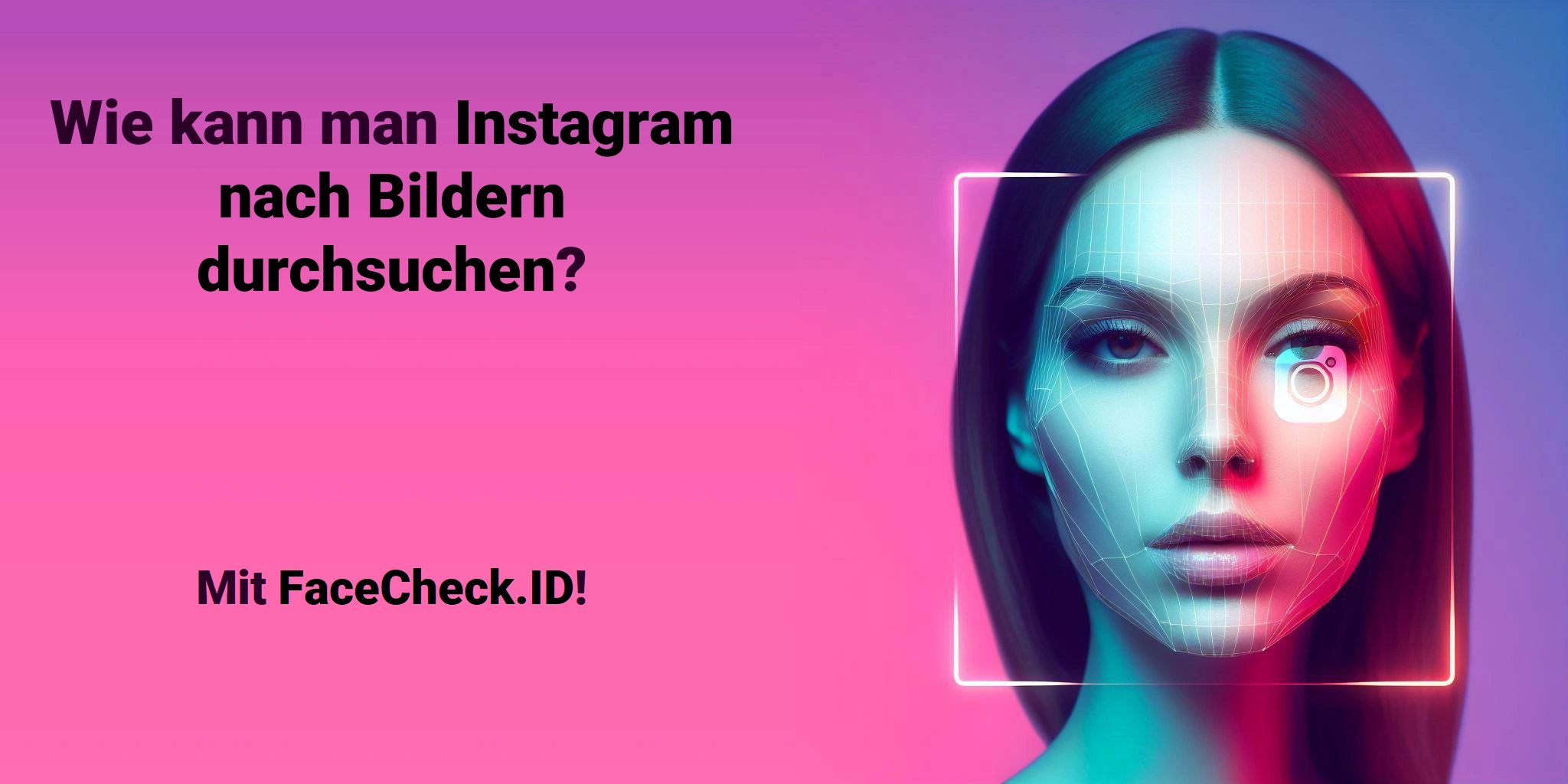 Wie kann man Instagram nach Bildern durchsuchen? - Mit FaceCheck.ID!