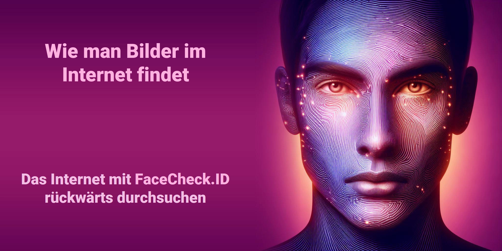 Wie man Bilder im Internet findet Das Internet mit FaceCheck.ID rückwärts durchsuchen