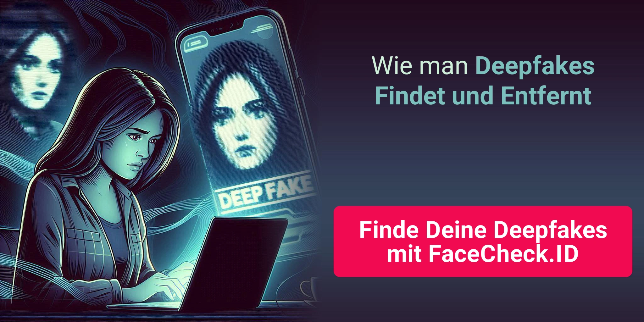 Wie man Deepfakes Findet und Entfernt Finde Deine Deepfakes mit FaceCheck.ID