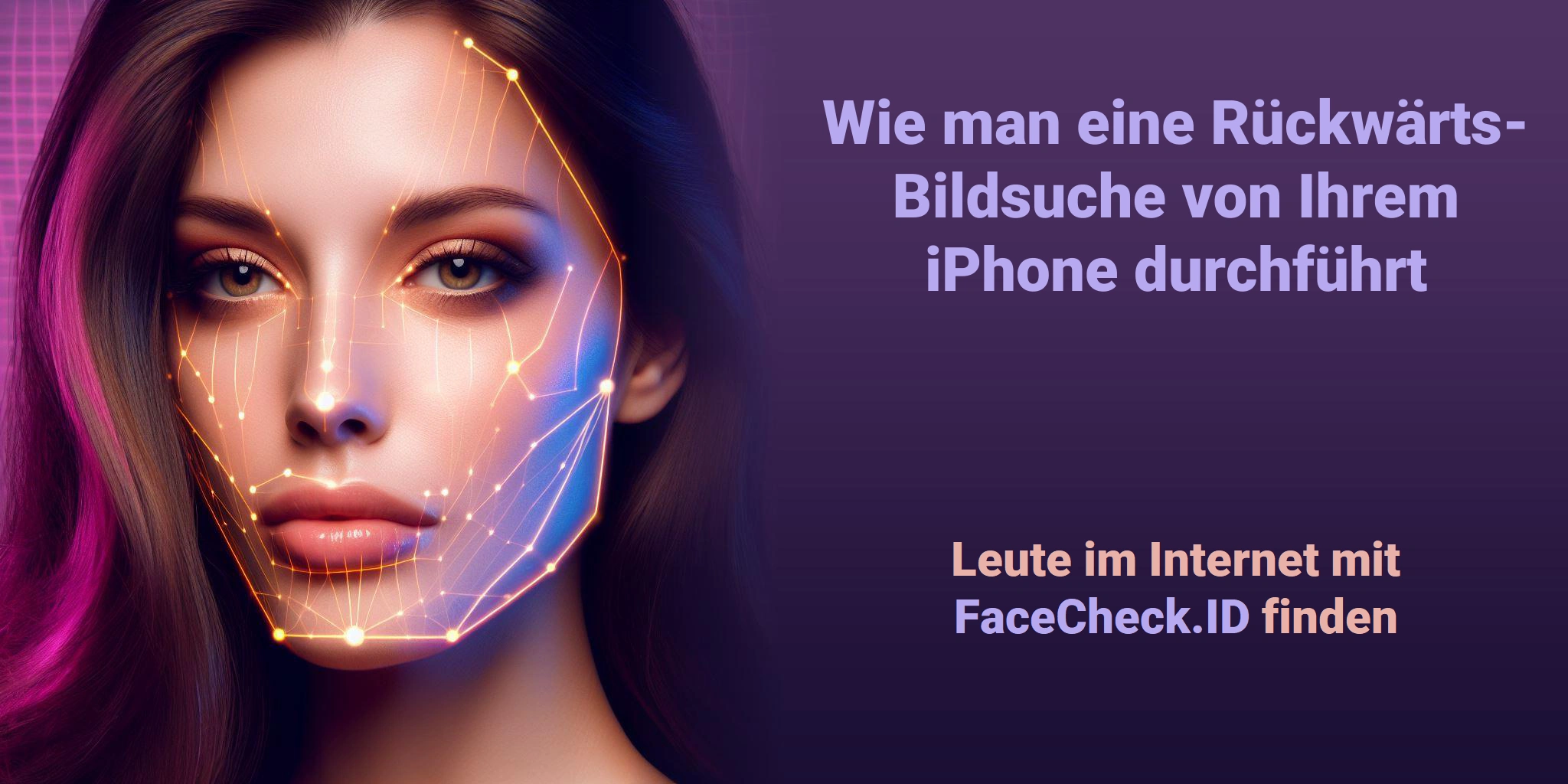 Wie man eine Rückwärts-Bildsuche von Ihrem iPhone durchführt - Leute im Internet mit FaceCheck.ID finden