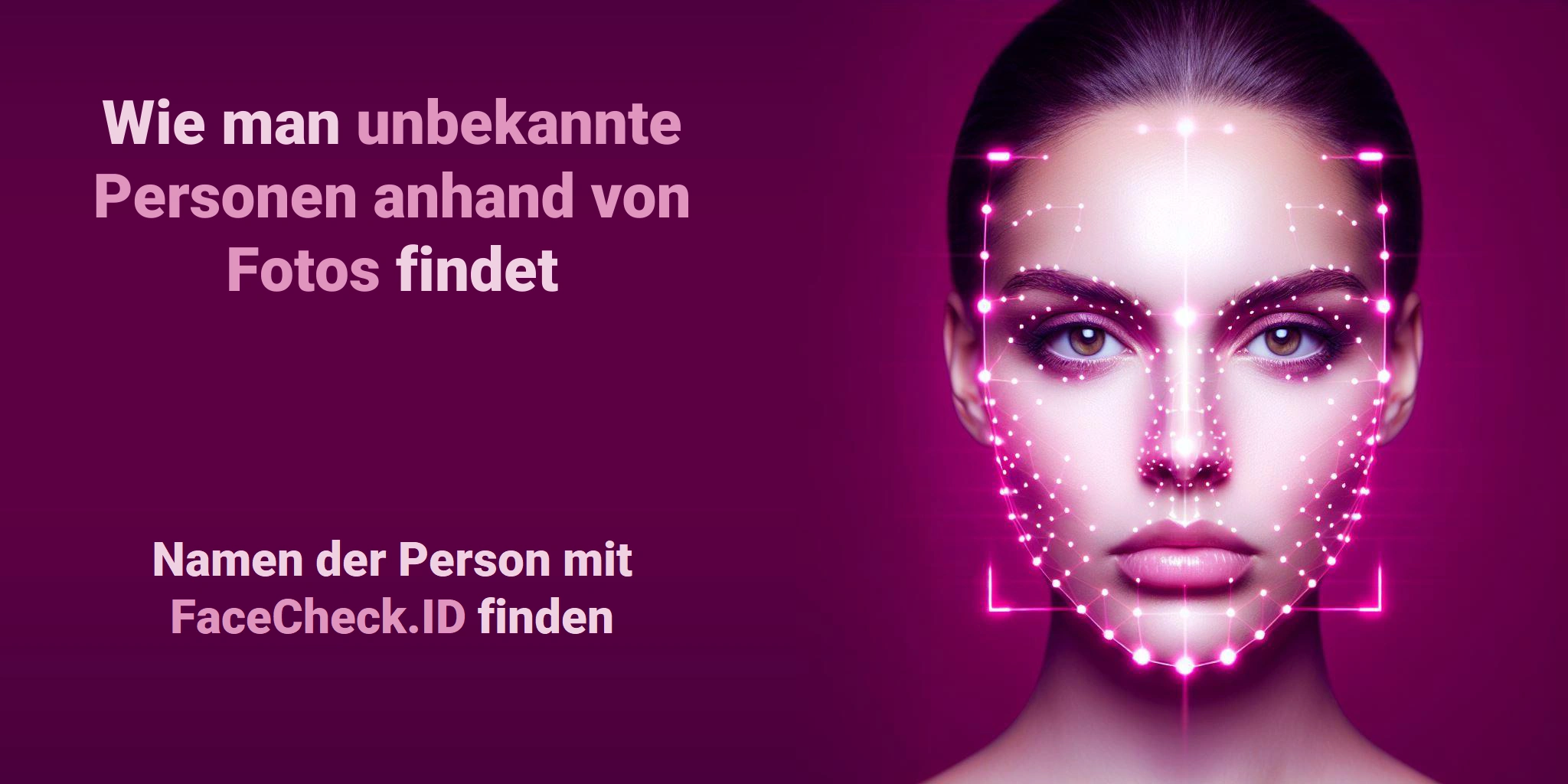 Wie man unbekannte Personen anhand von Fotos findet Namen der Person mit FaceCheck.ID finden