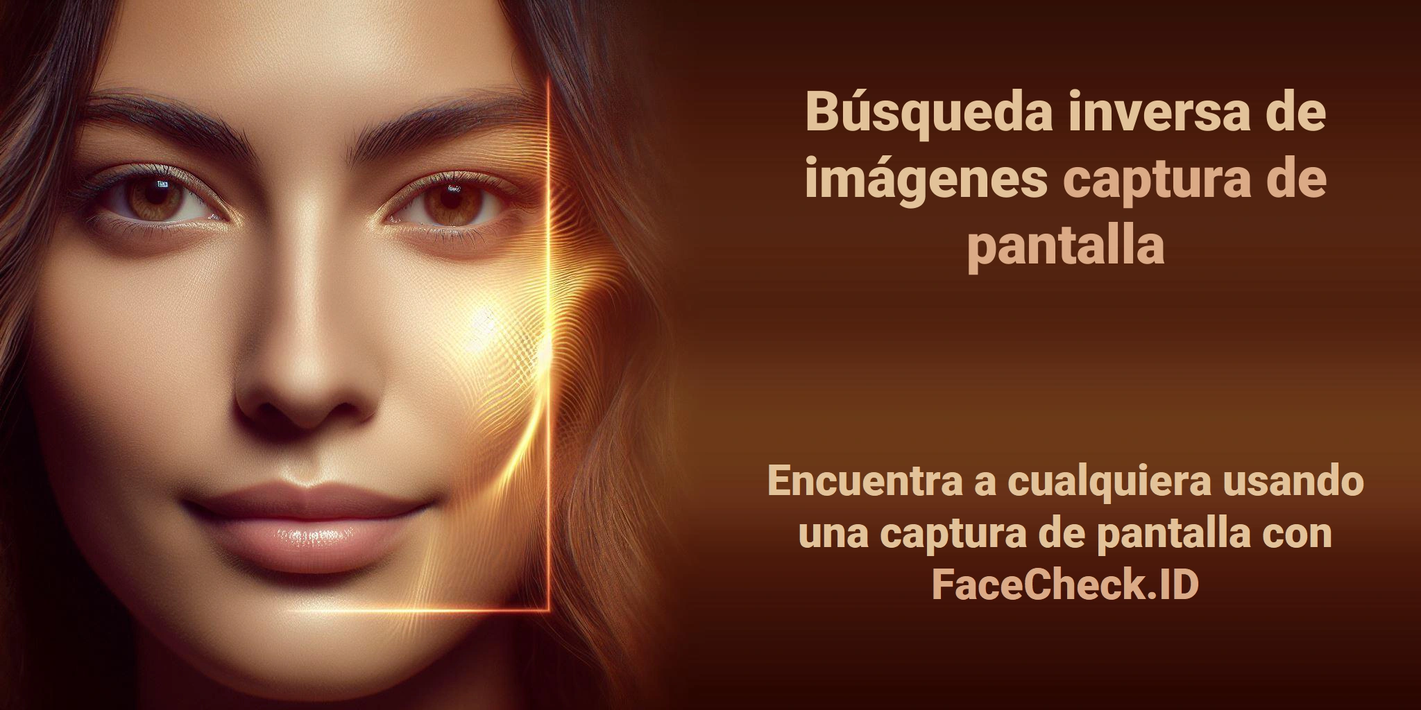 Búsqueda inversa de imágenes captura de pantalla - Encuentra a cualquiera usando una captura de pantalla con FaceCheck.ID