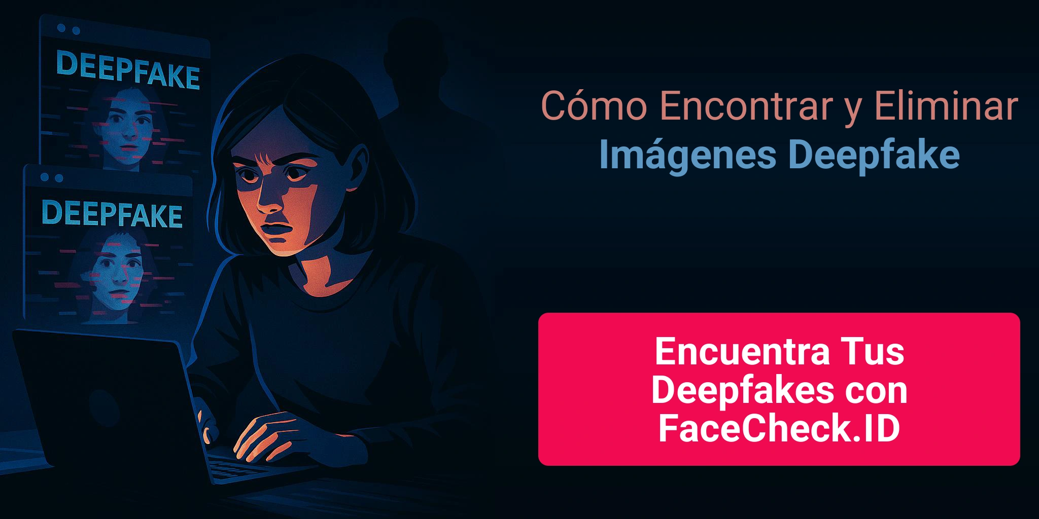 Cómo Encontrar y Eliminar Imágenes Deepfake Encuentra Tus Deepfakes con FaceCheck.ID