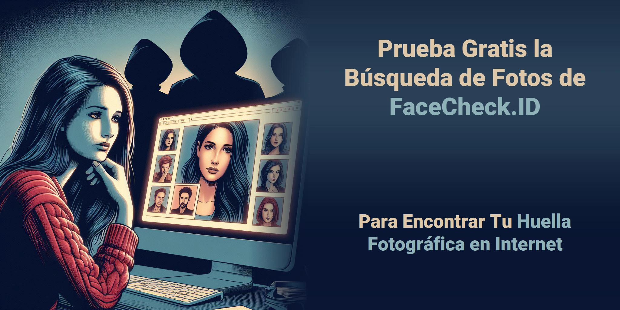 Prueba Gratis la Búsqueda de Fotos de FaceCheck.ID - Para Encontrar Tu Huella Fotográfica en Internet