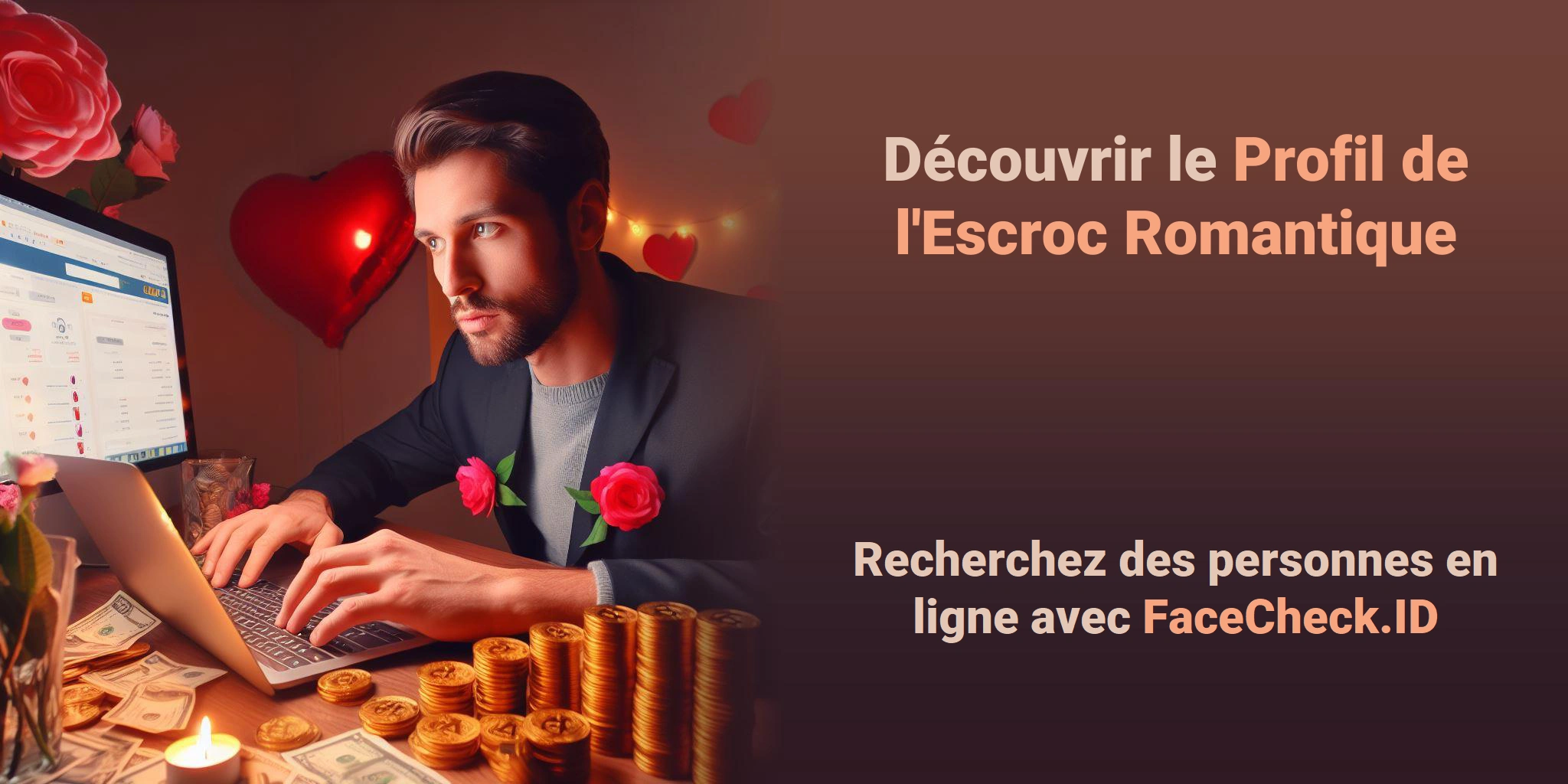Découvrir le Profil de l'Escroc Romantique Recherchez des personnes en ligne avec FaceCheck.ID