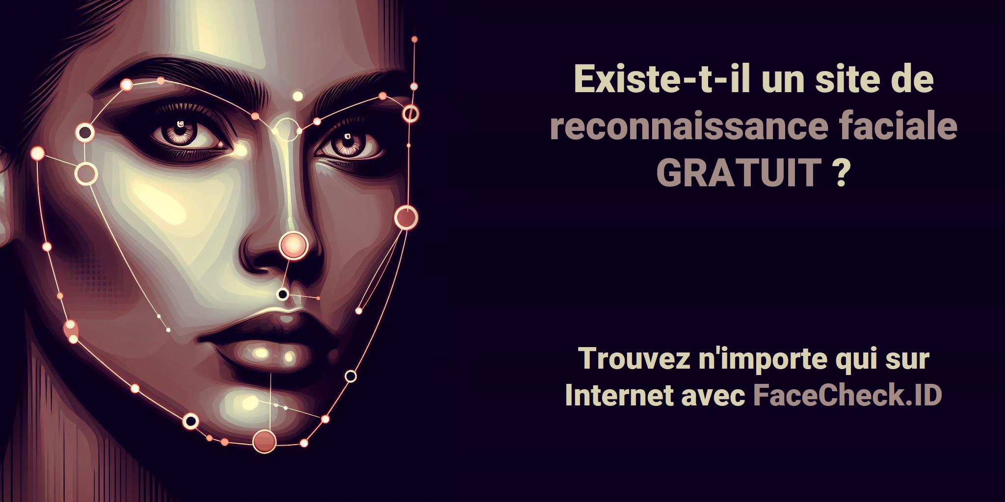 Existe-t-il un site de reconnaissance faciale GRATUIT ? Trouvez n'importe qui sur Internet avec FaceCheck.ID