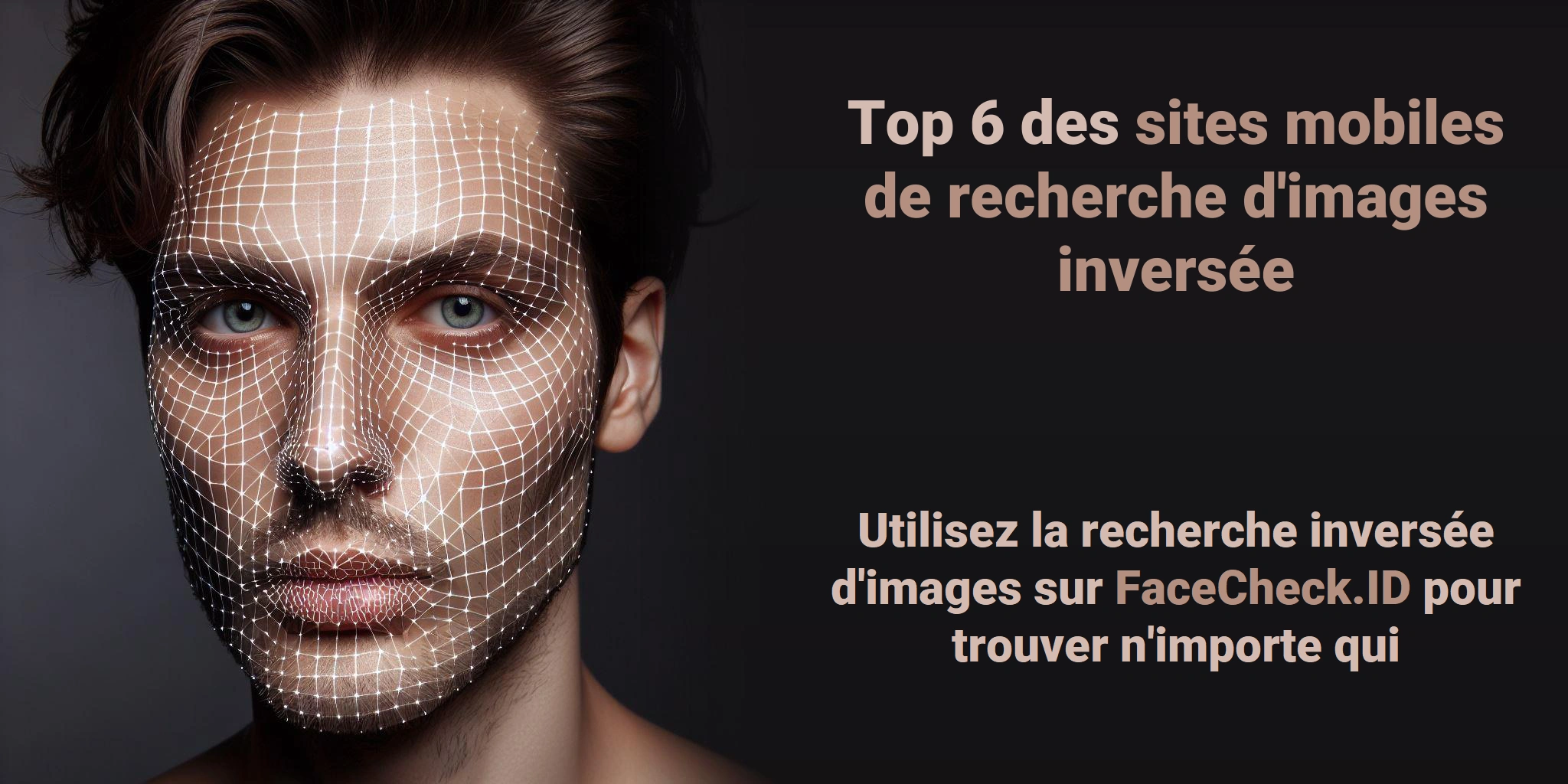Top 6 des sites mobiles de recherche d'images inversée - Utilisez la recherche inversée d'images sur FaceCheck.ID pour trouver n'importe qui