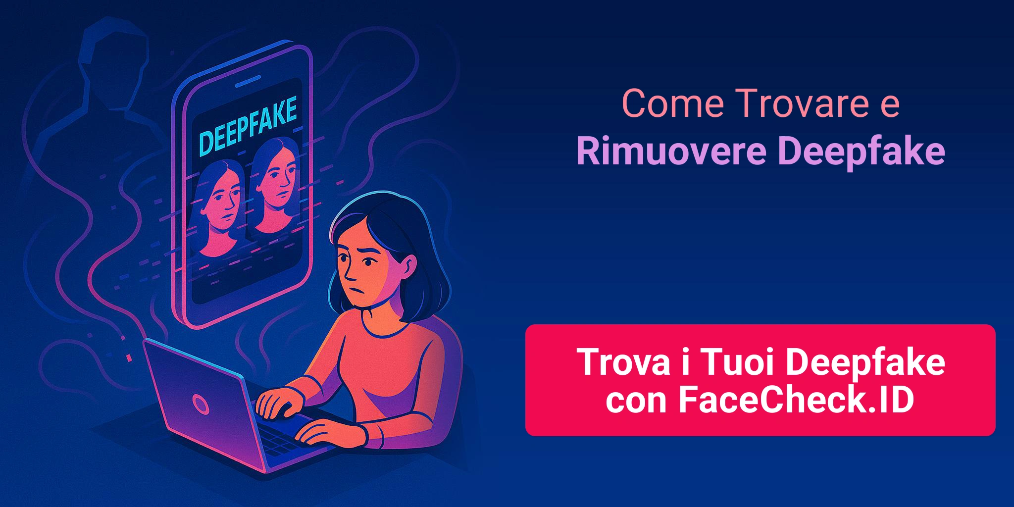 Come Trovare e Rimuovere Deepfake Trova i Tuoi Deepfake con FaceCheck.ID