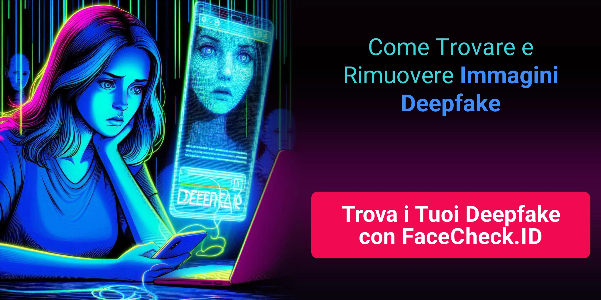 Come Trovare e Rimuovere Immagini Deepfake Trova i Tuoi Deepfake con FaceCheck.ID