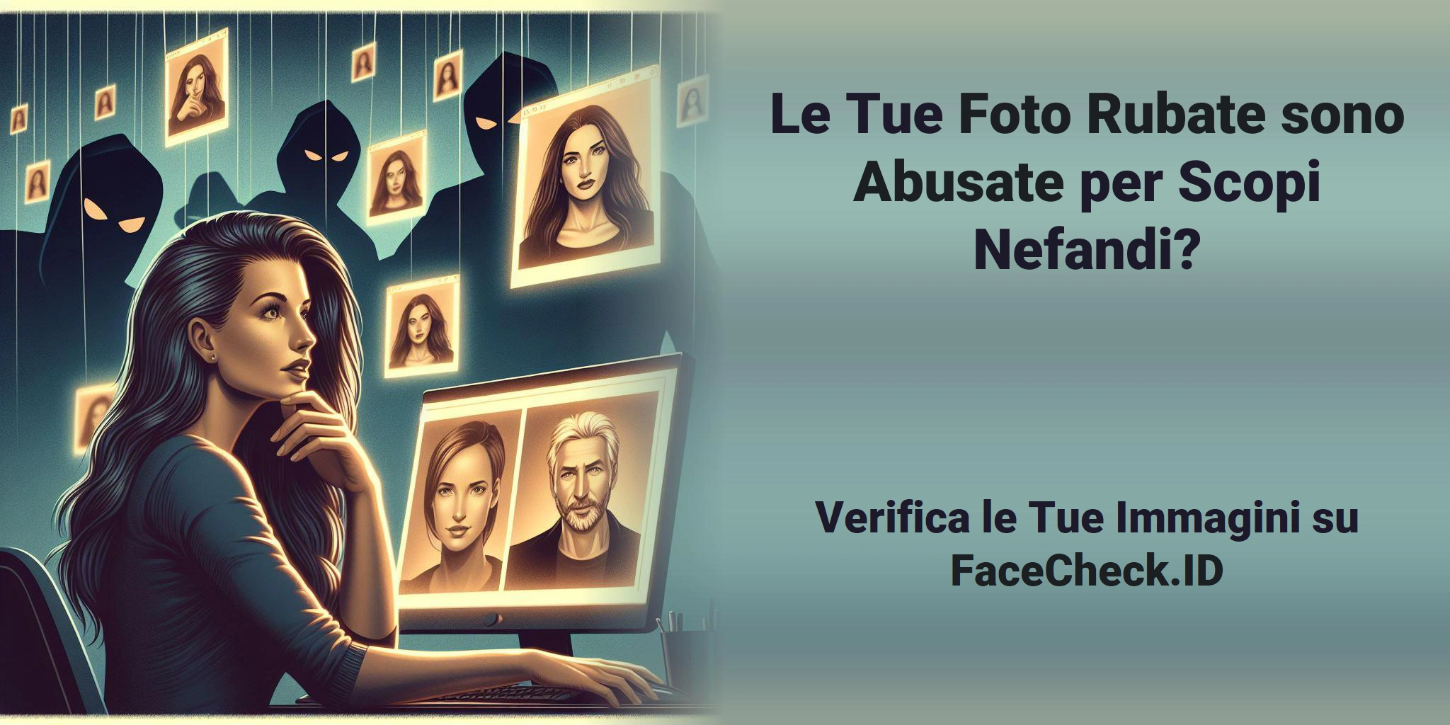 Le Tue Foto Rubate sono Abusate per Scopi Nefandi? - Verifica le Tue Immagini su FaceCheck.ID
