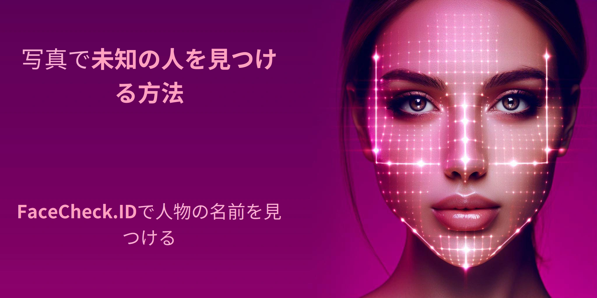 写真で未知の人を見つける方法 FaceCheck.IDで人物の名前を見つける