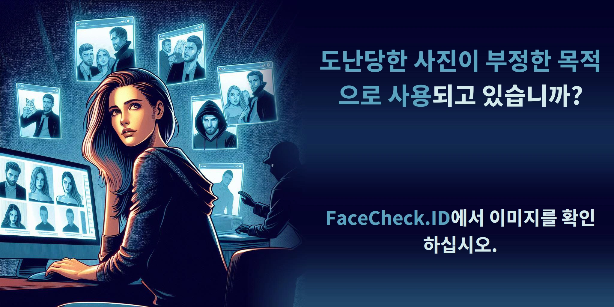 도난당한 사진이 부정한 목적으로 사용되고 있습니까? - FaceCheck.ID에서 이미지를 확인하십시오.