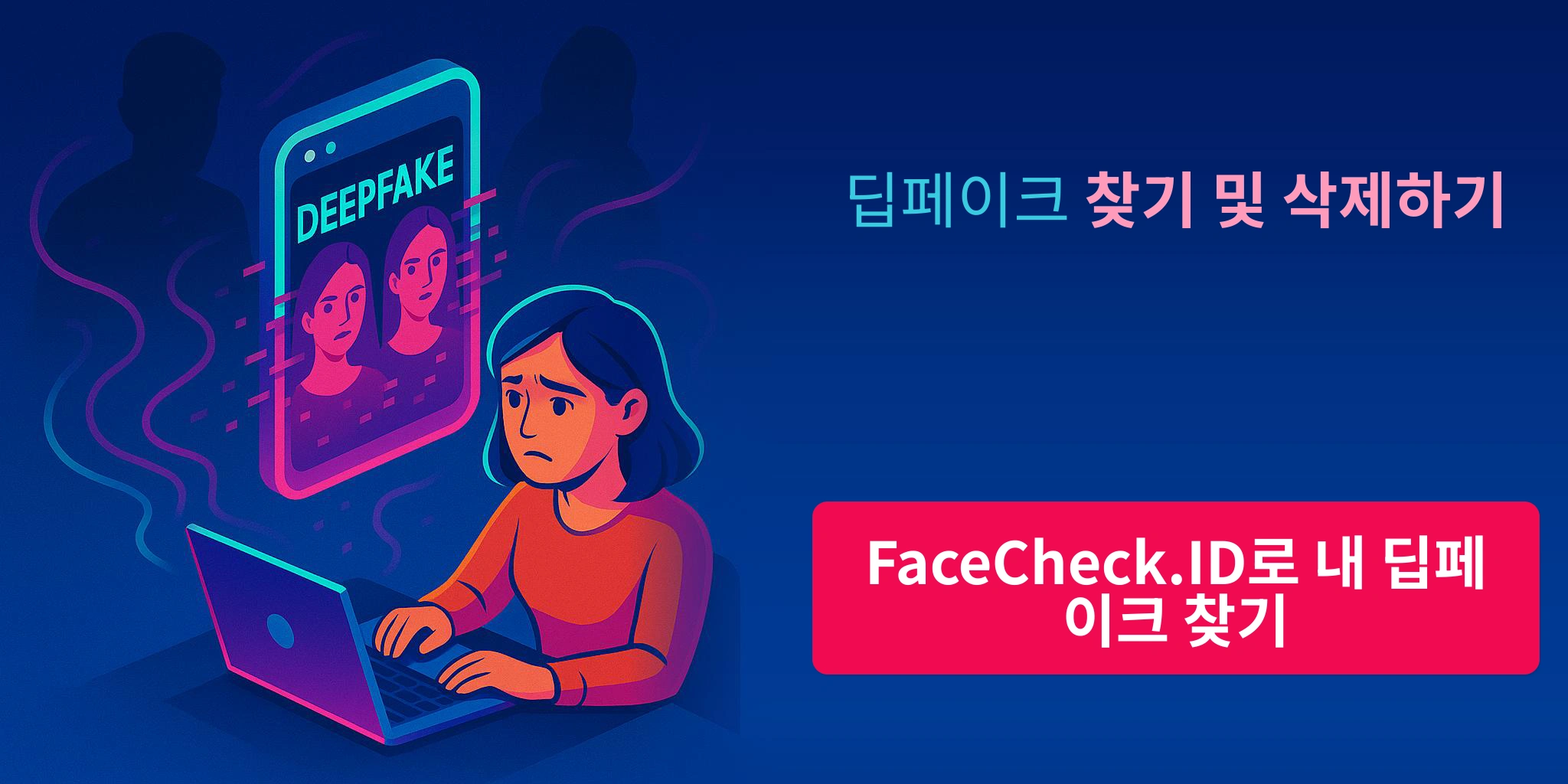 딥페이크 찾기 및 삭제하기 FaceCheck.ID로 내 딥페이크 찾기