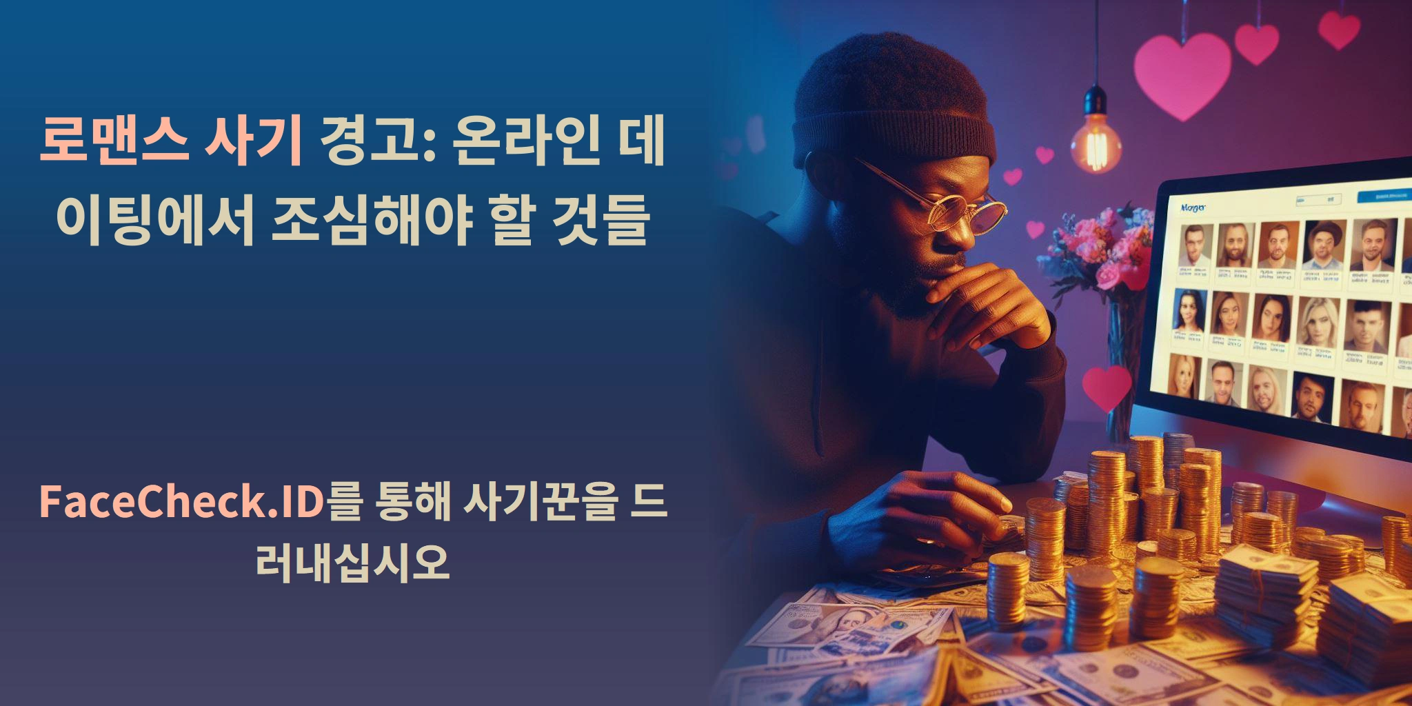 로맨스 사기 경고: 온라인 데이팅에서 조심해야 할 것들 FaceCheck.ID를 통해 사기꾼을 드러내십시오