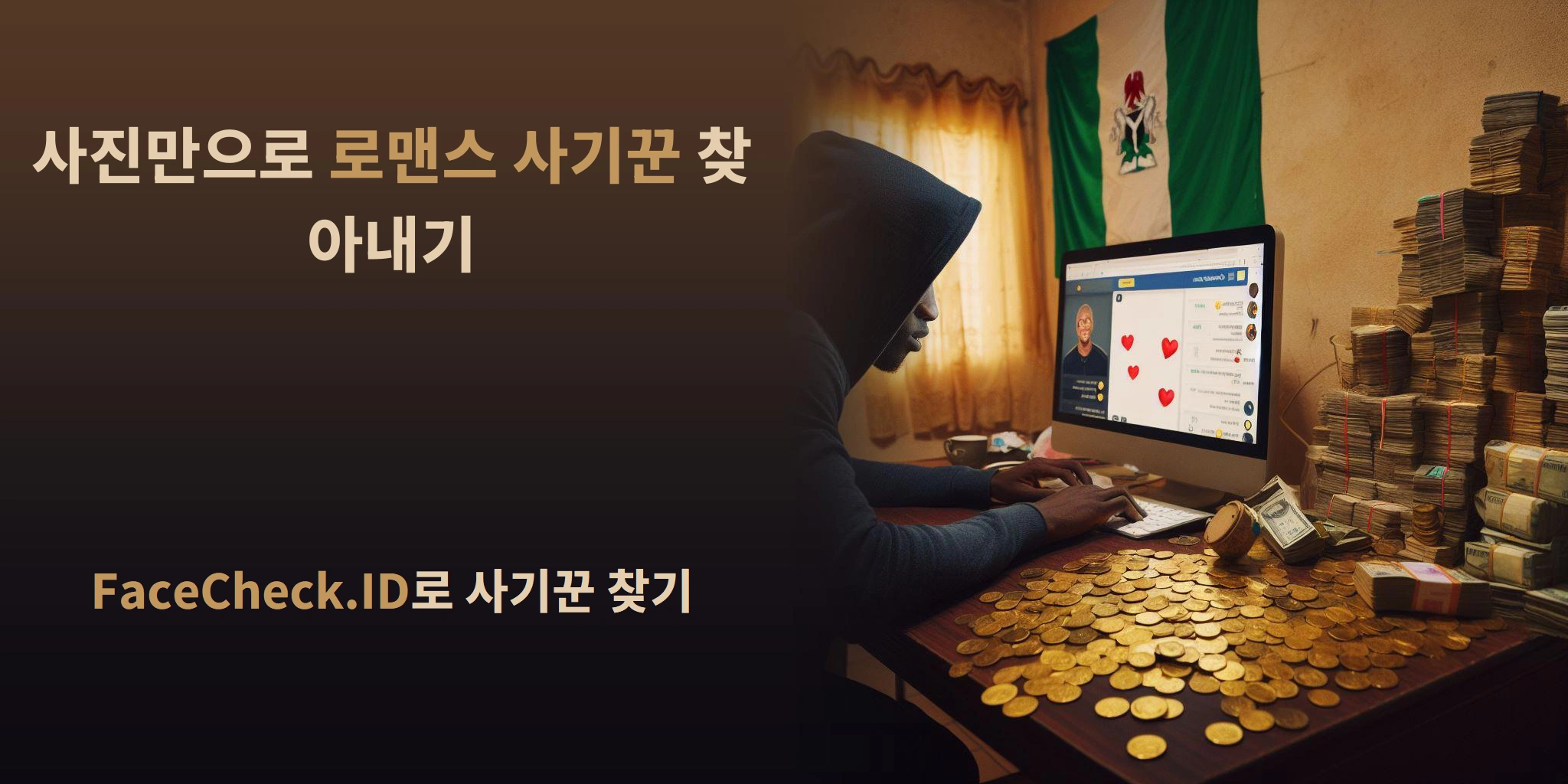 사진만으로 로맨스 사기꾼 찾아내기 FaceCheck.ID로 사기꾼 찾기
