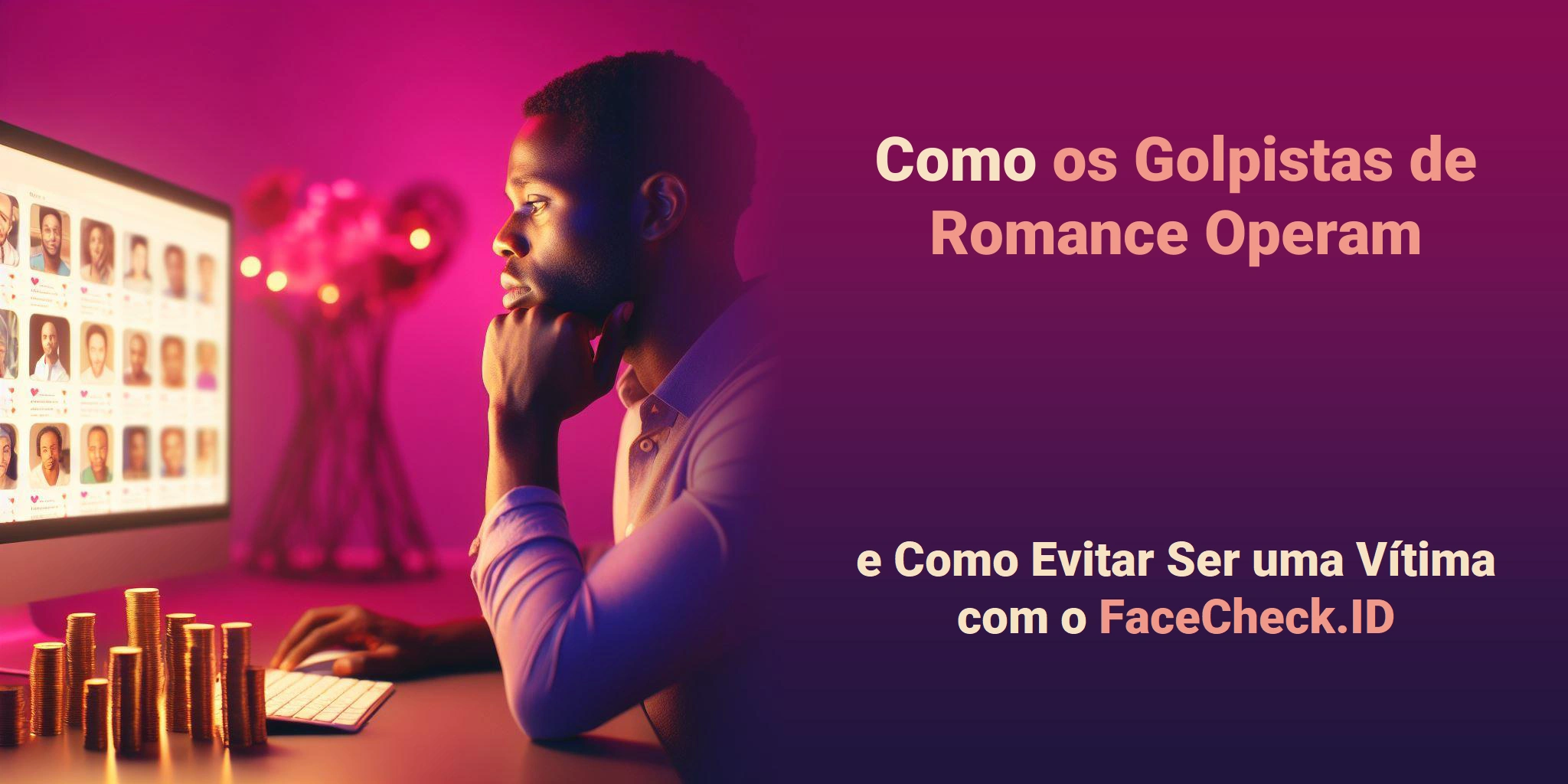 Como os Golpistas de Romance Operam e Como Evitar Ser uma Vítima com o FaceCheck.ID