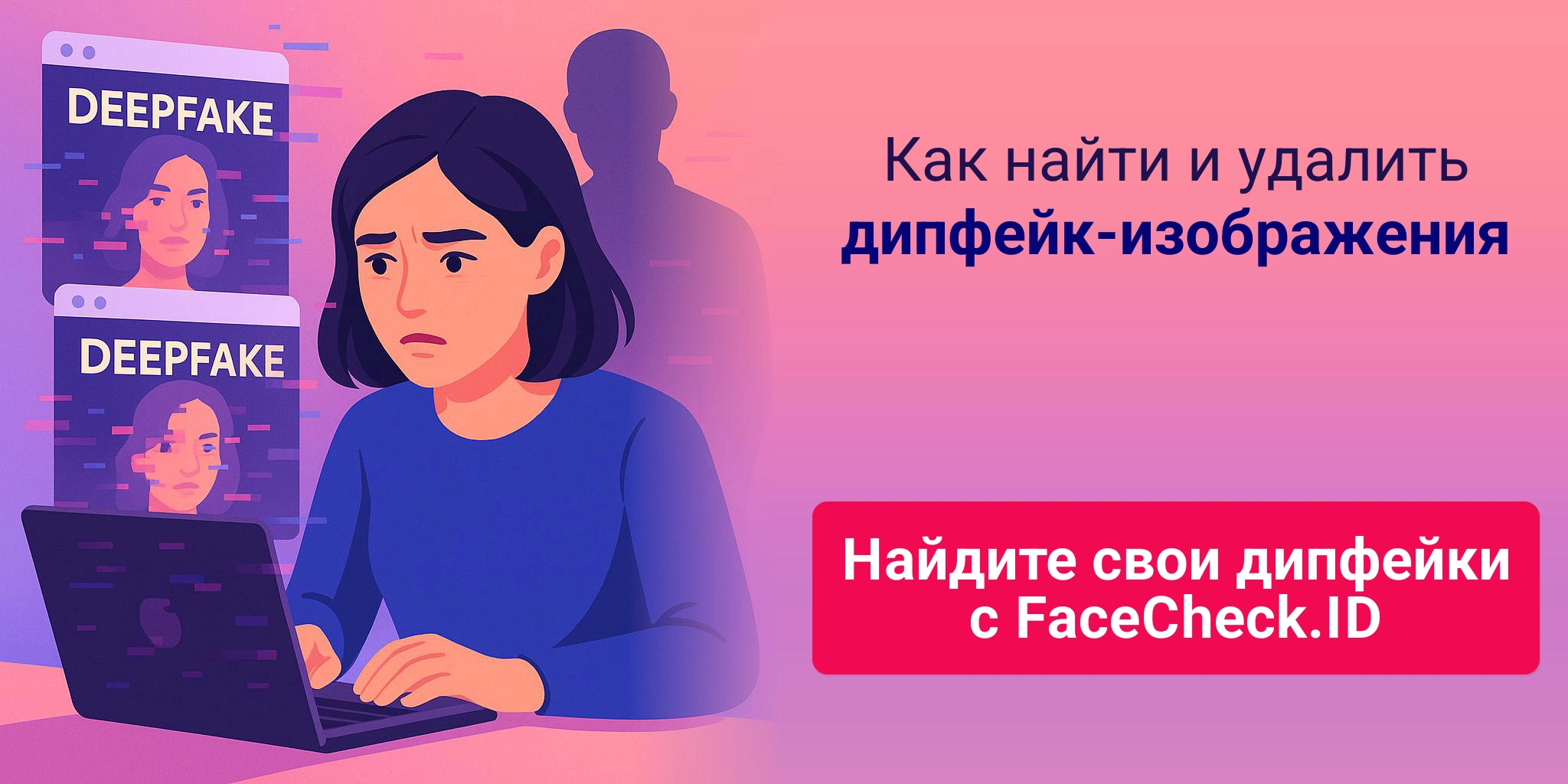 Как найти и удалить дипфейк-изображения Найдите свои дипфейки с FaceCheck.ID