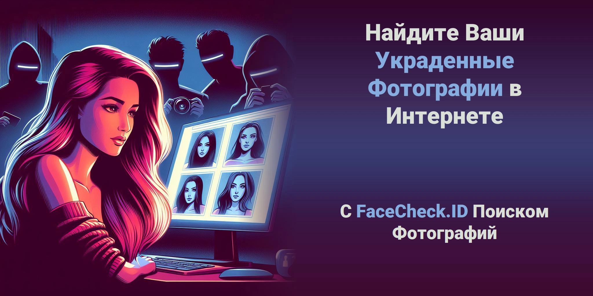 Найдите Ваши Украденные Фотографии в Интернете - С FaceCheck.ID Поиском Фотографий