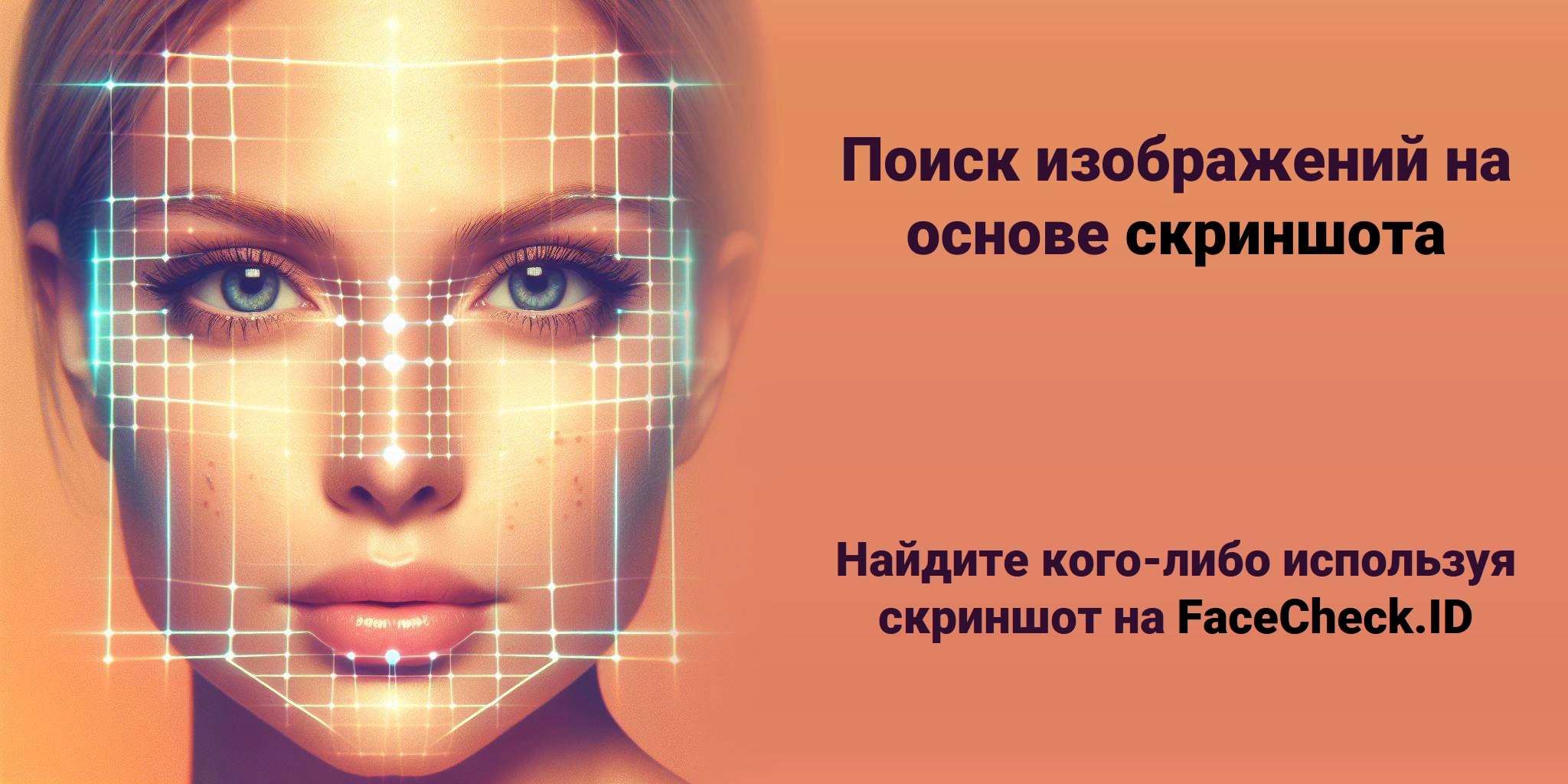 Поиск изображений на основе скриншота - Найдите кого-либо используя скриншот на FaceCheck.ID