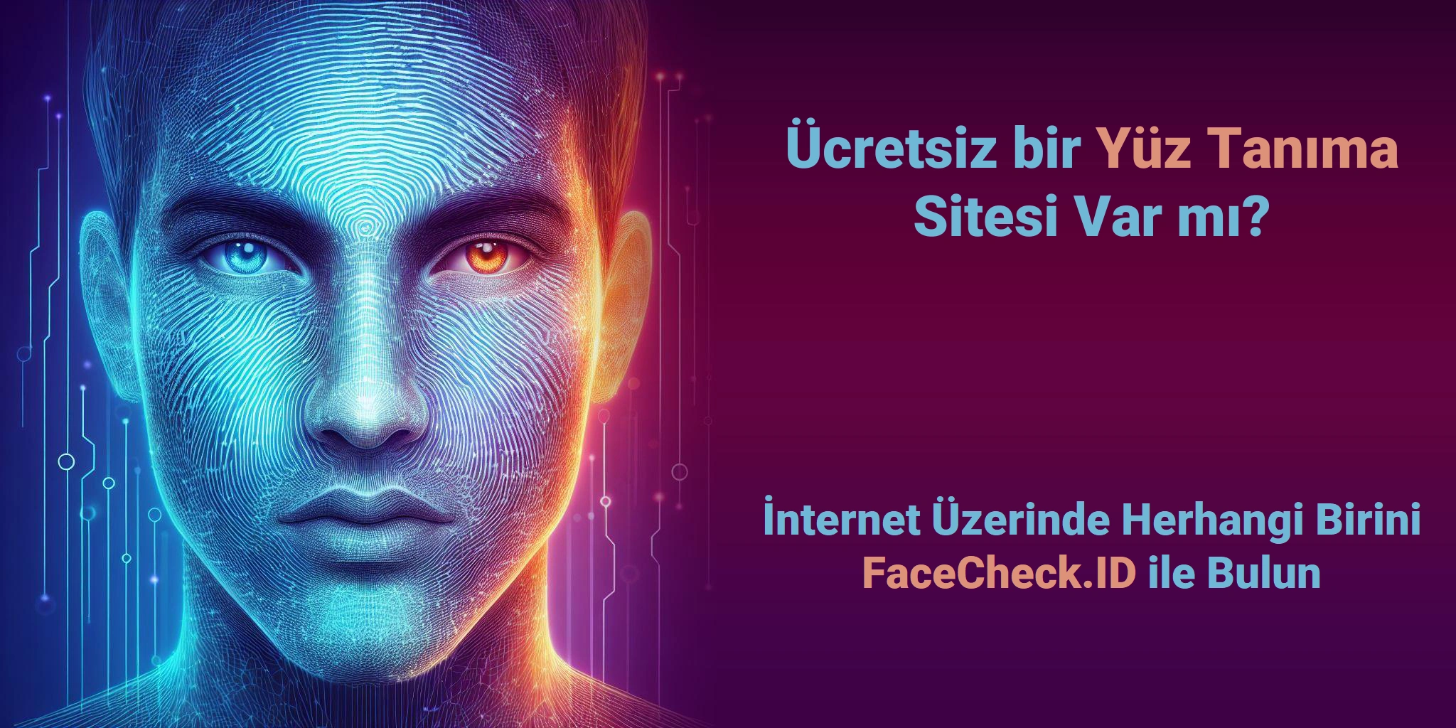 Ücretsiz bir Yüz Tanıma Sitesi Var mı? İnternet Üzerinde Herhangi Birini FaceCheck.ID ile Bulun