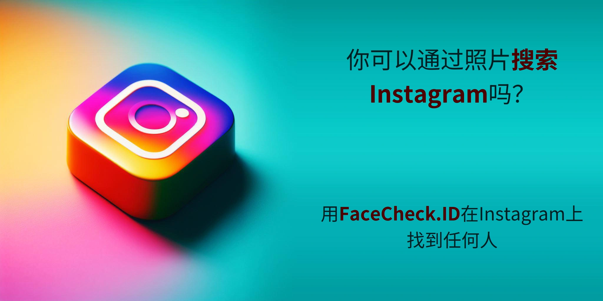 你可以通过照片搜索Instagram吗？ 用FaceCheck.ID在Instagram上找到任何人