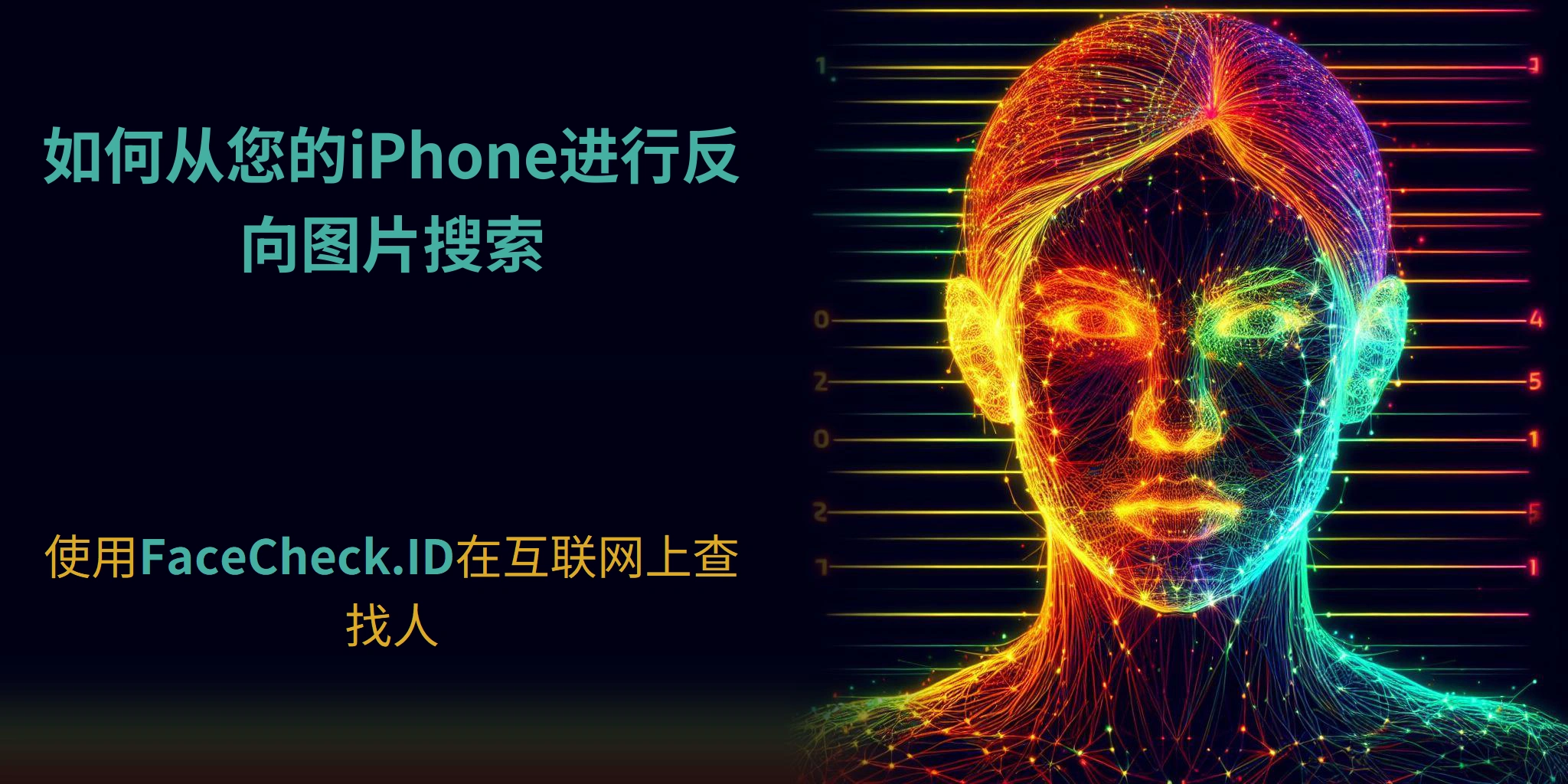 如何从您的iPhone进行反向图片搜索 - 使用FaceCheck.ID在互联网上查找人