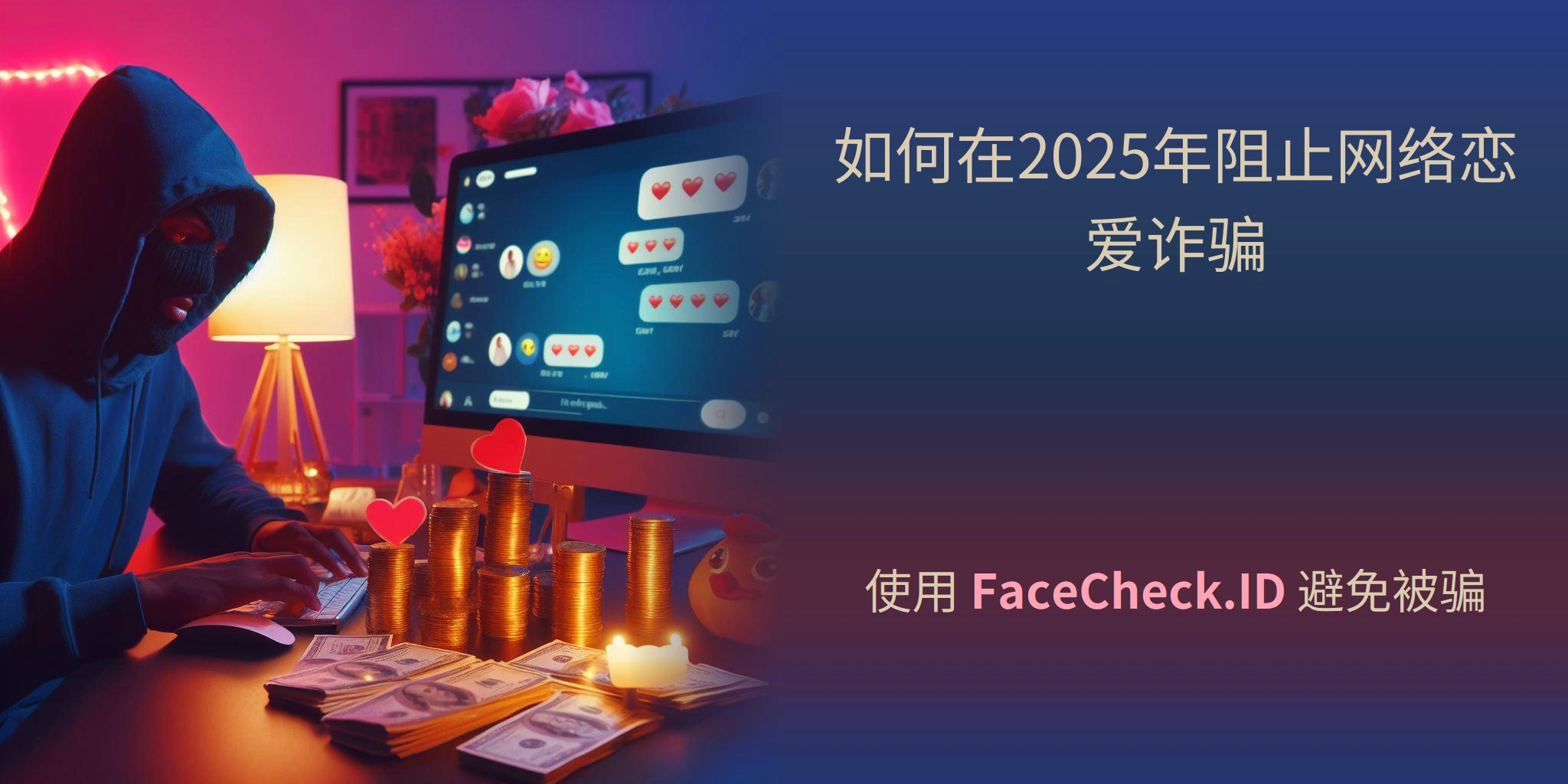 如何在2025年阻止网络恋爱诈骗 使用 FaceCheck.ID 避免被骗