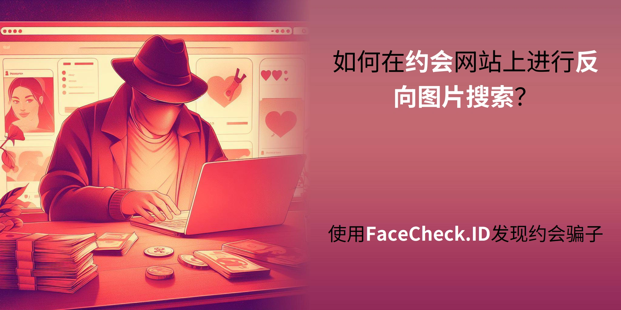 如何在约会网站上进行反向图片搜索？ 使用FaceCheck.ID发现约会骗子