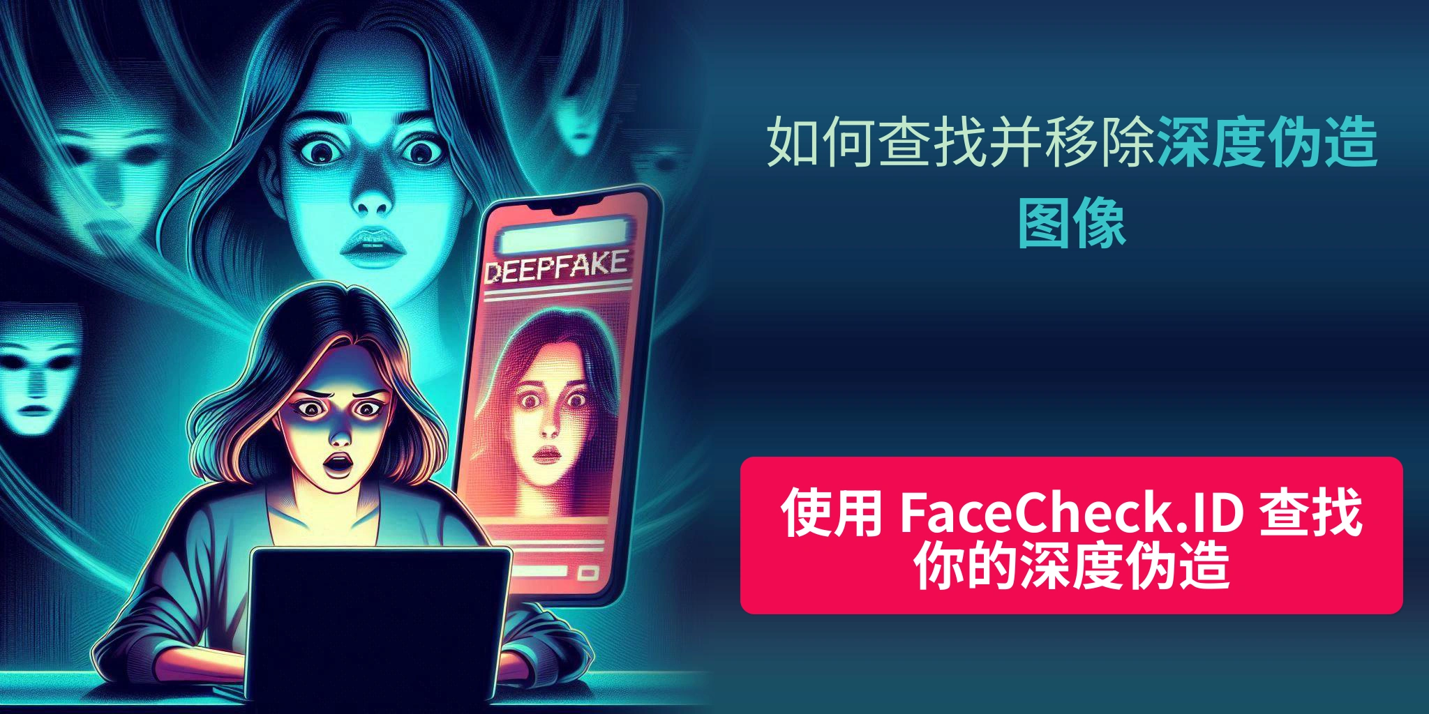 如何查找并移除深度伪造图像 使用 FaceCheck.ID 查找你的深度伪造