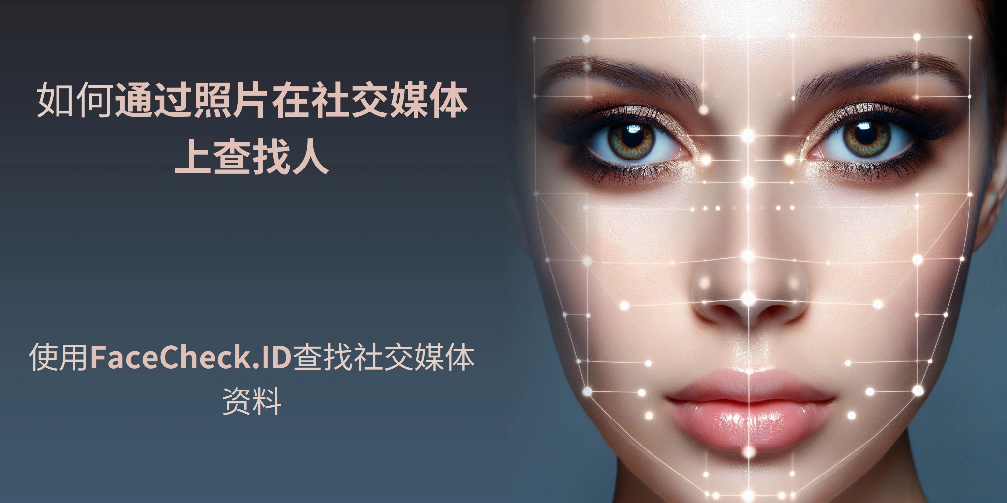 如何通过照片在社交媒体上查找人 使用FaceCheck.ID查找社交媒体资料