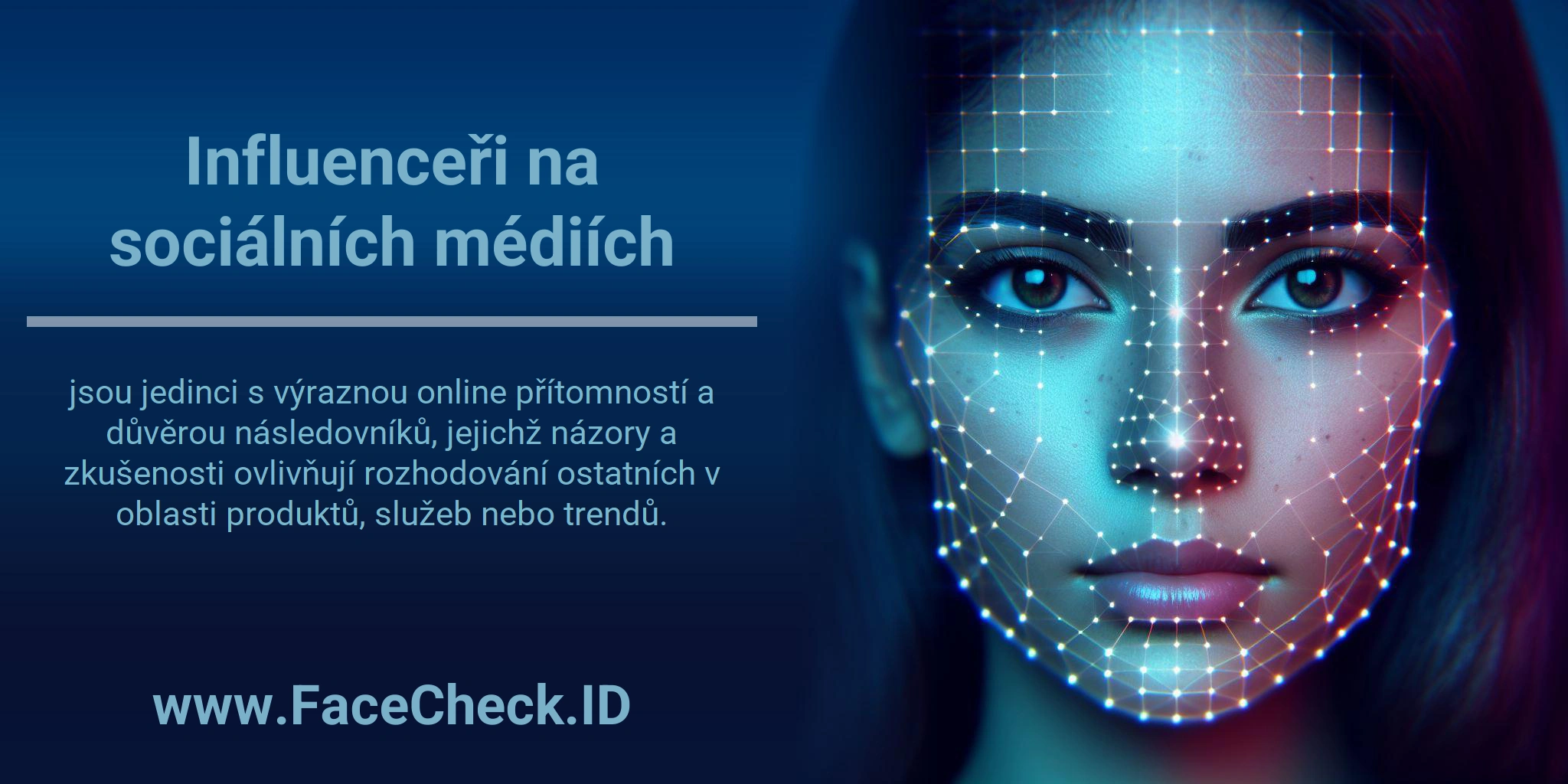 Influenceři na sociálních médiích jsou jedinci s výraznou online přítomností a důvěrou následovníků, jejichž názory a zkušenosti ovlivňují rozhodování ostatních v oblasti produktů, služeb nebo trendů.
