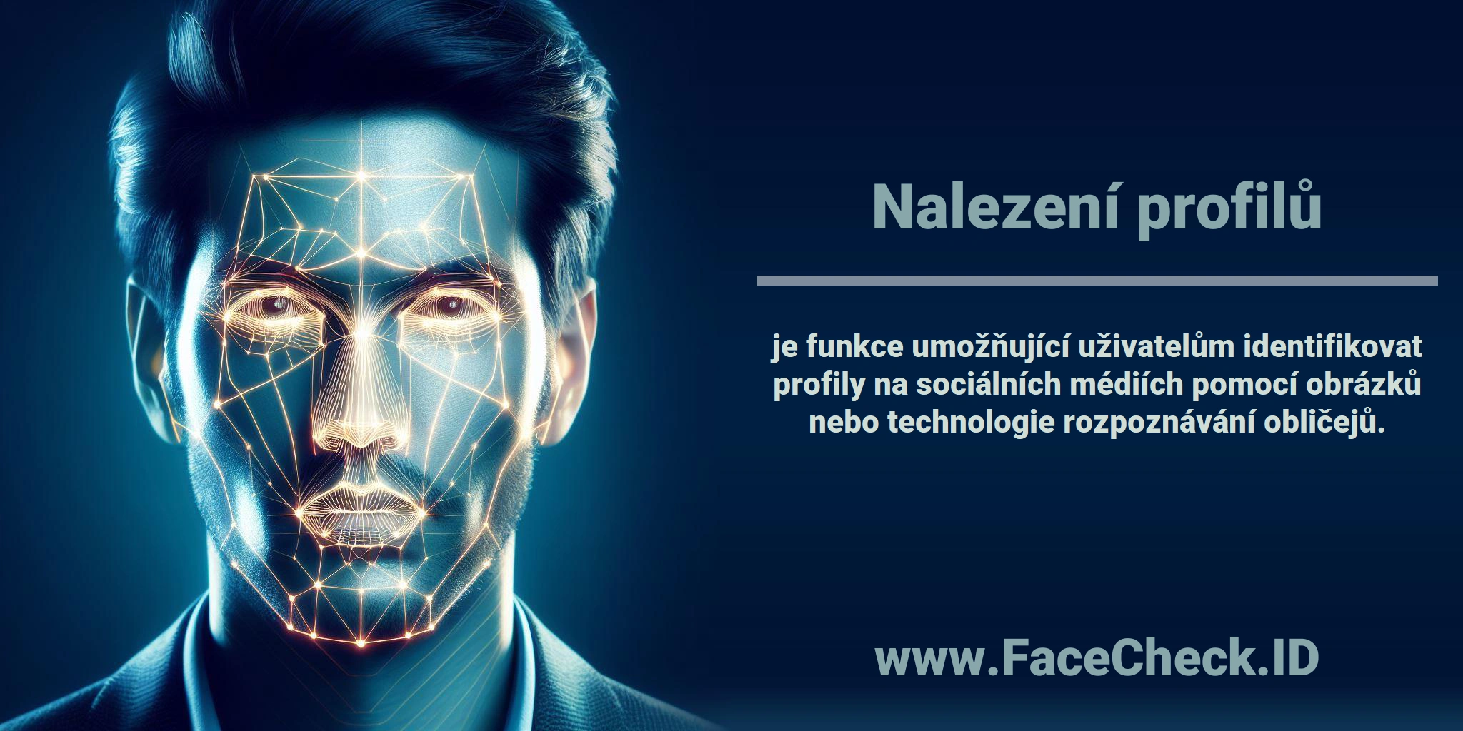 <b>Nalezení profilů</b> je funkce umožňující uživatelům identifikovat profily na sociálních médiích pomocí obrázků nebo technologie rozpoznávání obličejů.