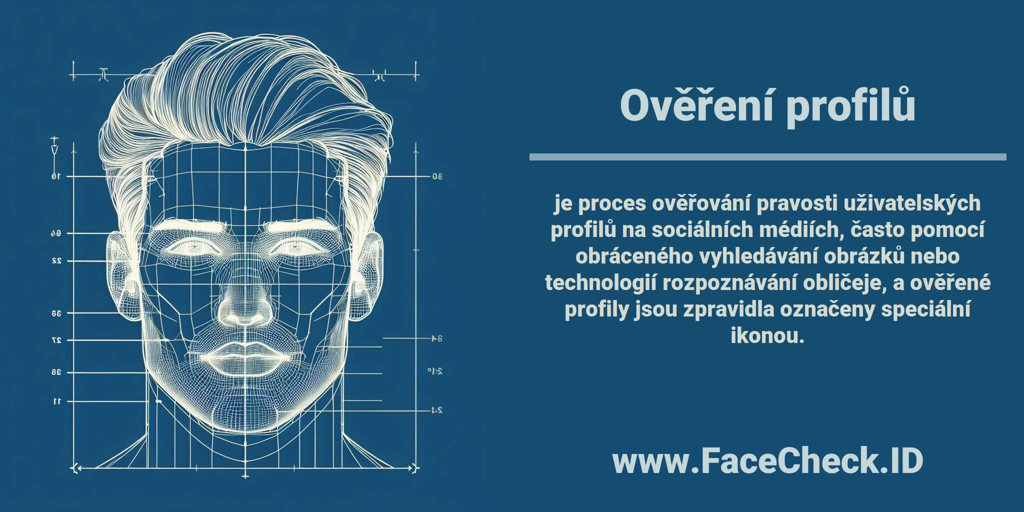<b>Ověření profilů</b> je proces ověřování pravosti uživatelských profilů na sociálních médiích, často pomocí obráceného vyhledávání obrázků nebo technologií rozpoznávání obličeje, a ověřené profily jsou zpravidla označeny speciální ikonou.
