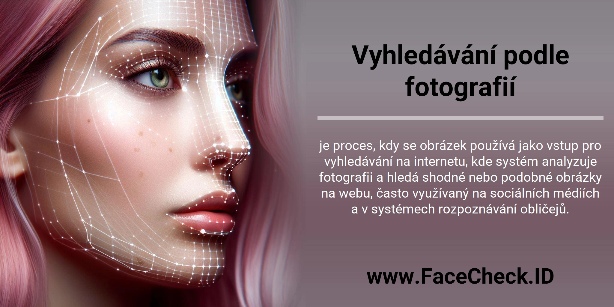 Vyhledávání podle fotografií je proces, kdy se obrázek používá jako vstup pro vyhledávání na internetu, kde systém analyzuje fotografii a hledá shodné nebo podobné obrázky na webu, často využívaný na sociálních médiích a v systémech rozpoznávání obličejů.