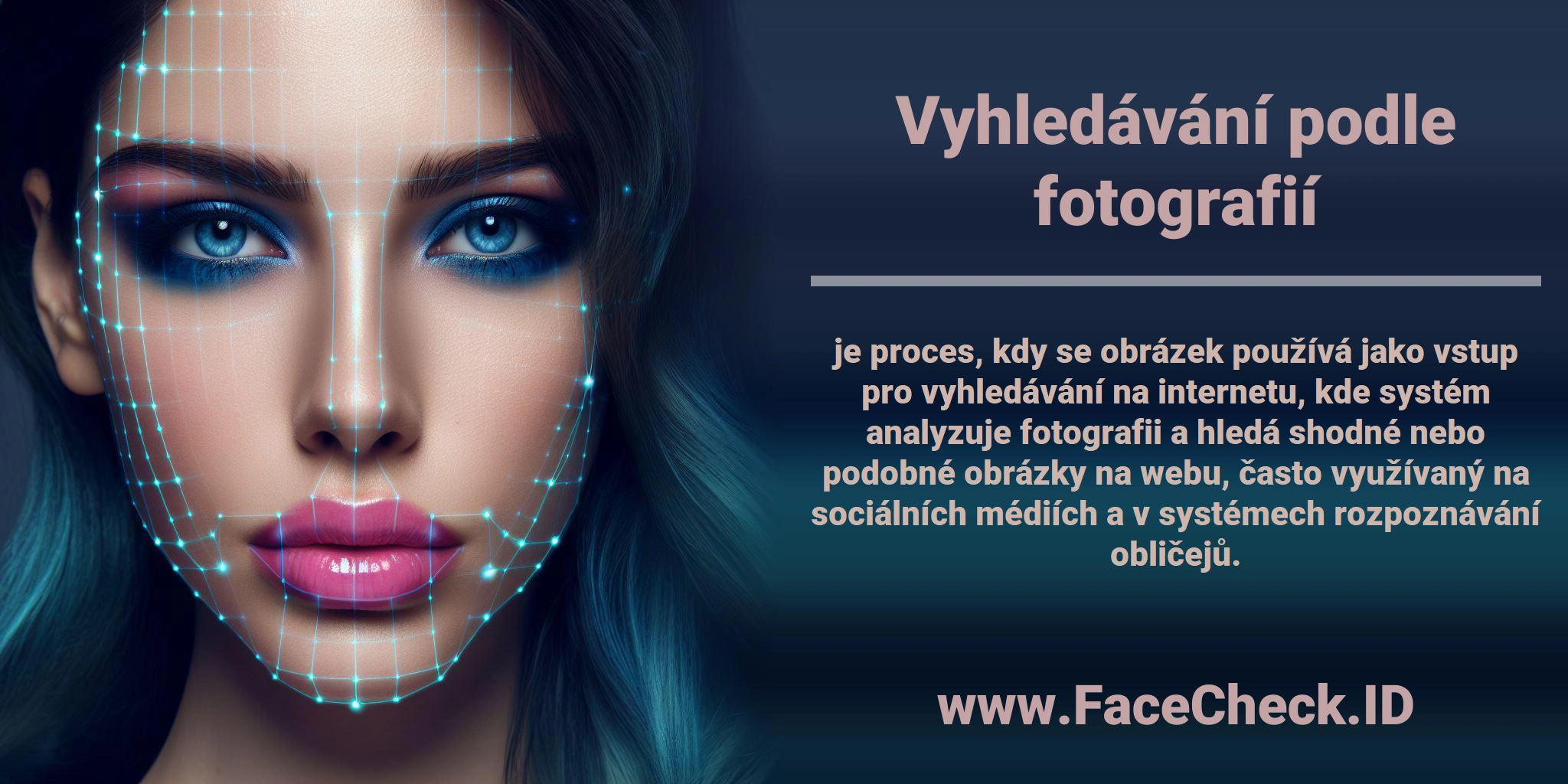 <b>Vyhledávání podle fotografií</b> je proces, kdy se obrázek používá jako vstup pro vyhledávání na internetu, kde systém analyzuje fotografii a hledá shodné nebo podobné obrázky na webu, často využívaný na sociálních médiích a v systémech rozpoznávání obličejů.