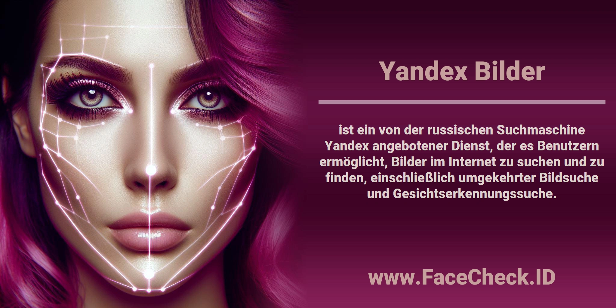 <b>Yandex Bilder</b> ist ein von der russischen Suchmaschine Yandex angebotener Dienst, der es Benutzern ermöglicht, Bilder im Internet zu suchen und zu finden, einschließlich umgekehrter Bildsuche und Gesichtserkennungssuche.