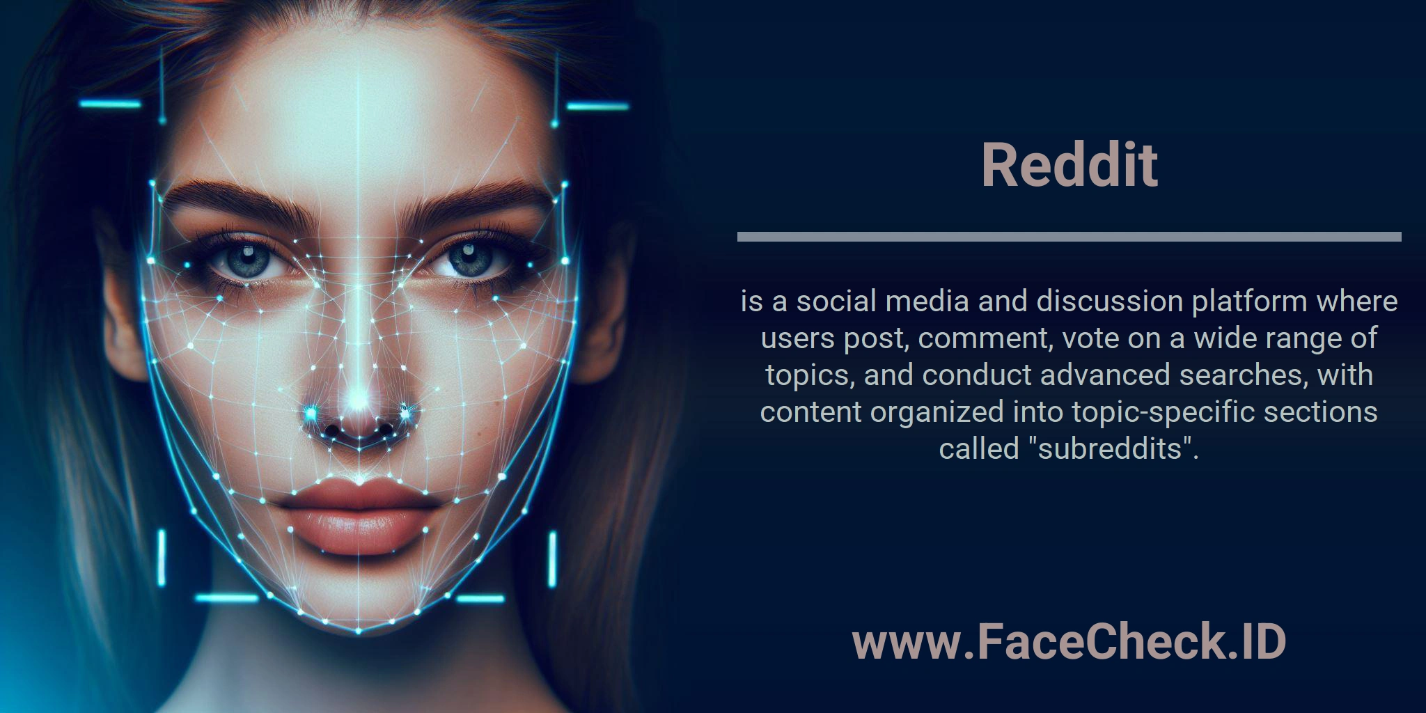 Reddit is a social media and discussion platform where users post, comment, vote on a wide range of topics, and conduct advanced searches, with content organized into topic-specific sections called 