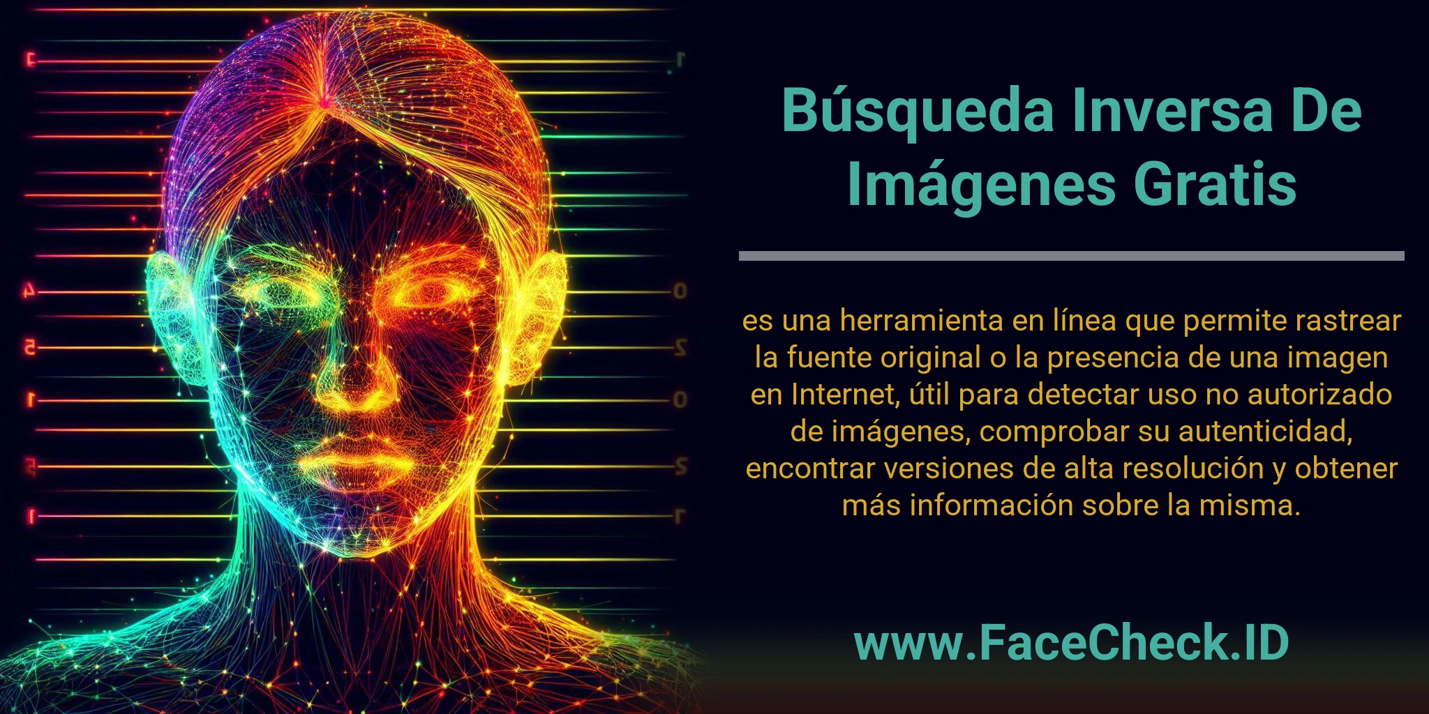 Búsqueda Inversa De Imágenes Gratis es una herramienta en línea que permite rastrear la fuente original o la presencia de una imagen en Internet, útil para detectar uso no autorizado de imágenes, comprobar su autenticidad, encontrar versiones de alta resolución y obtener más información sobre la misma.