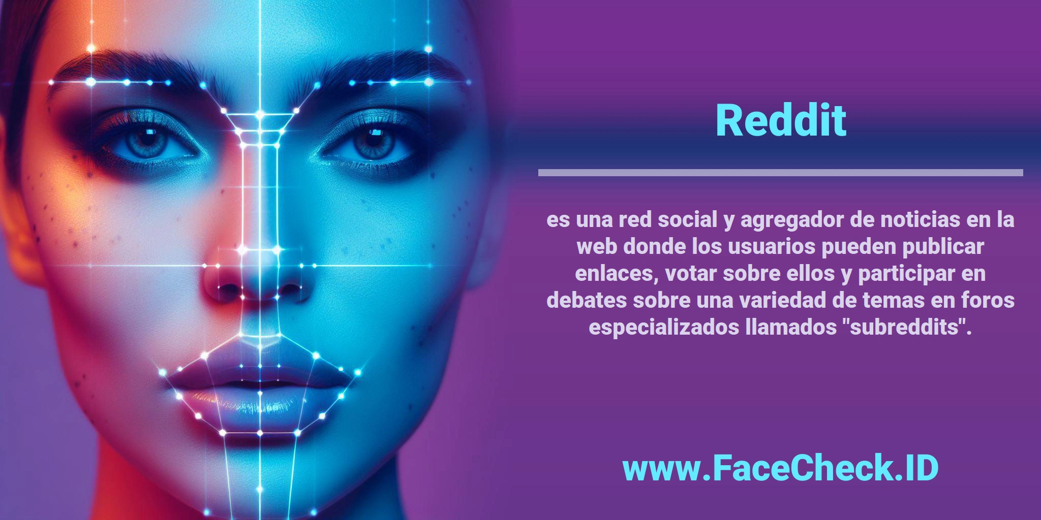 <b>Reddit</b> es una red social y agregador de noticias en la web donde los usuarios pueden publicar enlaces, votar sobre ellos y participar en debates sobre una variedad de temas en foros especializados llamados 